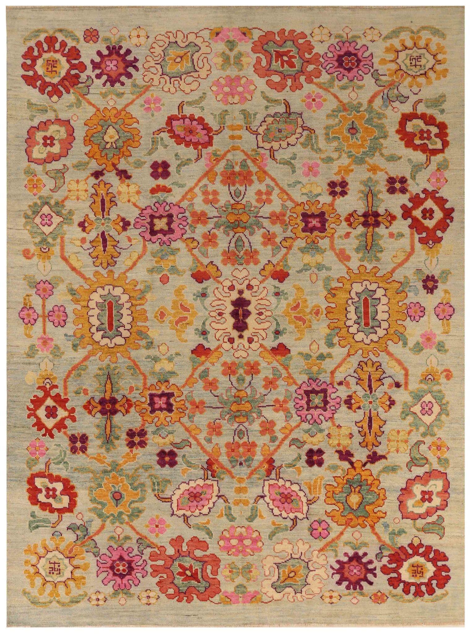 Thumbnail 5 for Persian Sultanabad Transitional Rug 70333
