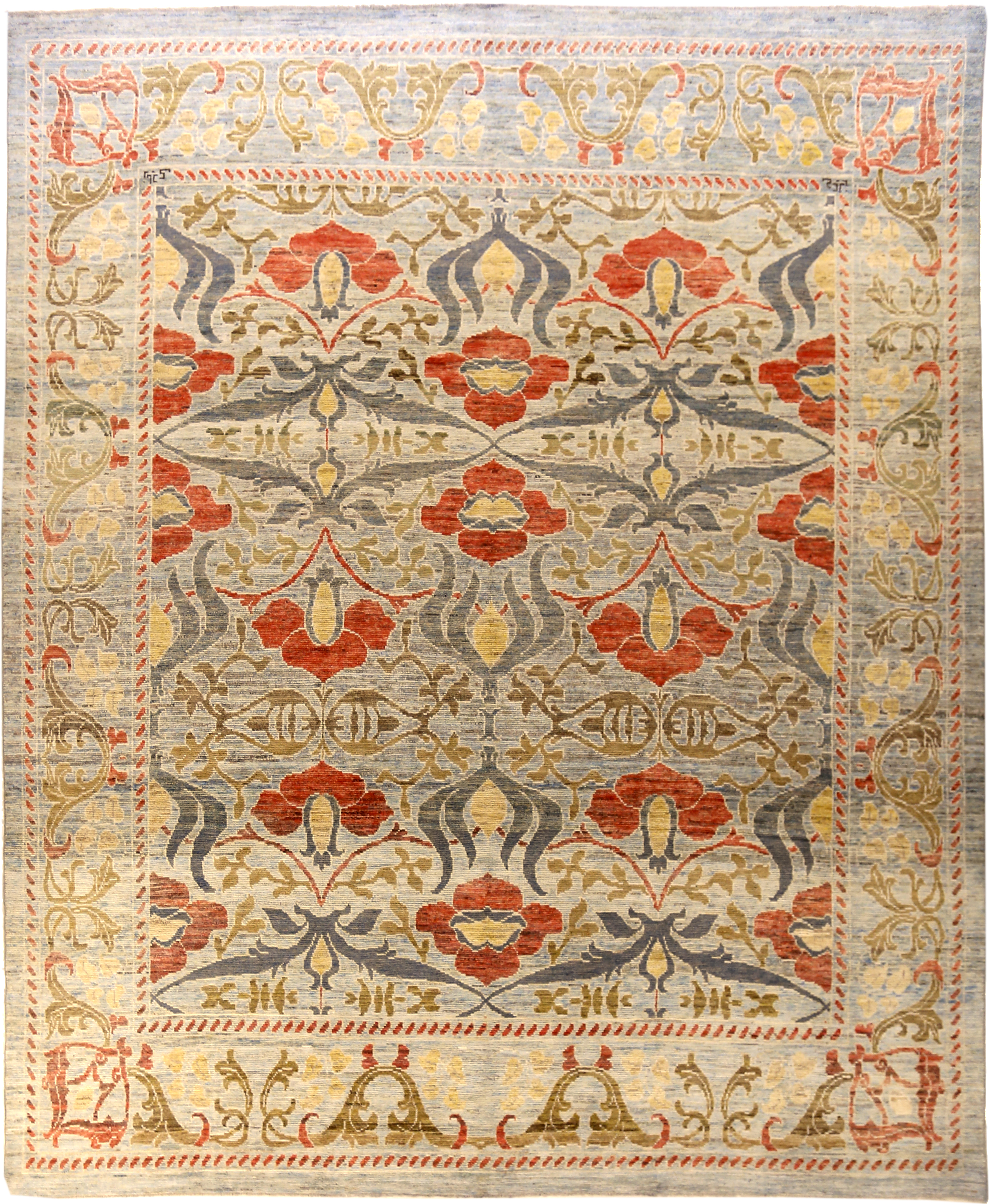 Thumbnail 3 for Persian Sultanabad Transitional Rug 88237