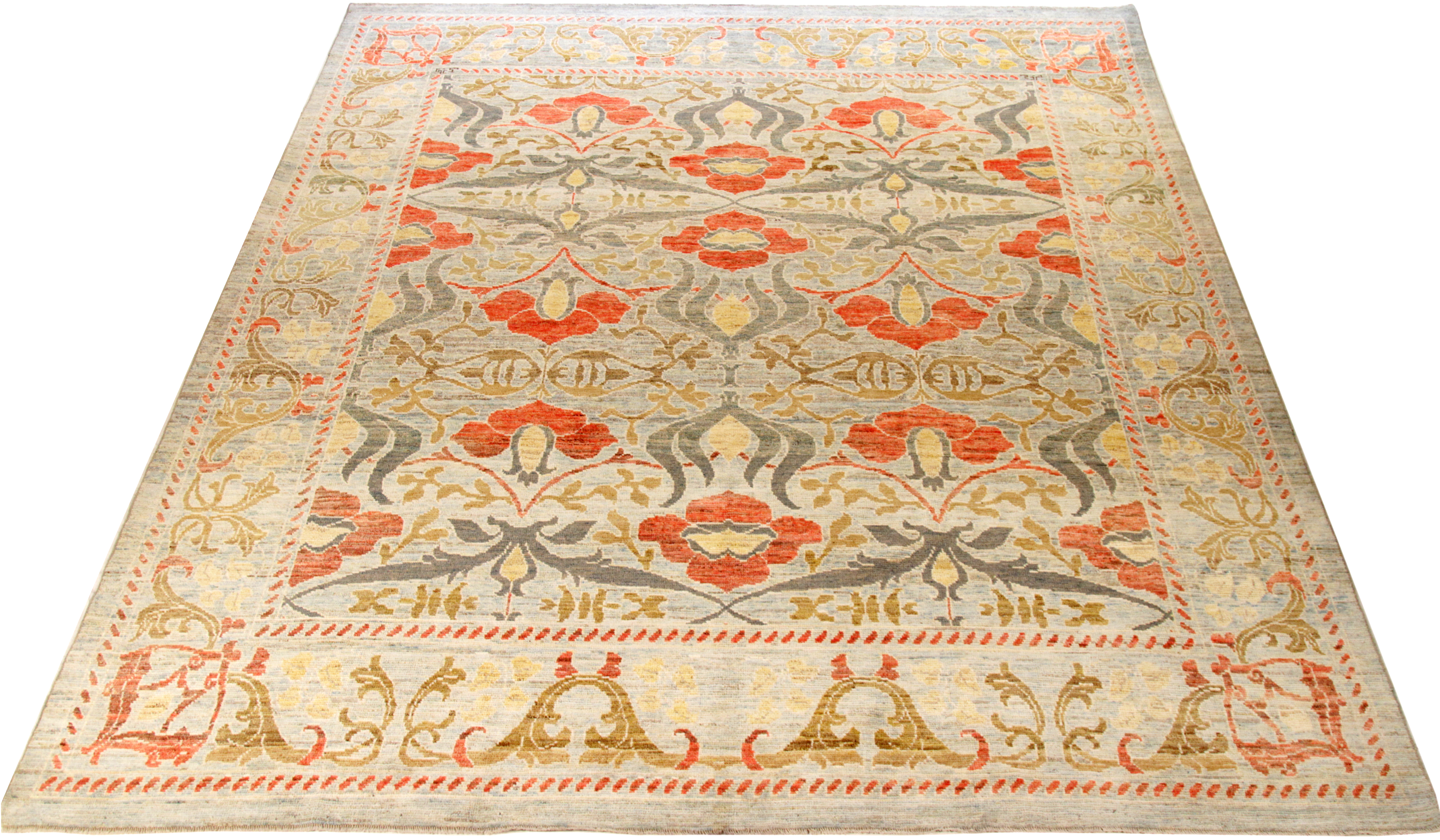 Thumbnail 2 for Persian Sultanabad Transitional Rug 88237