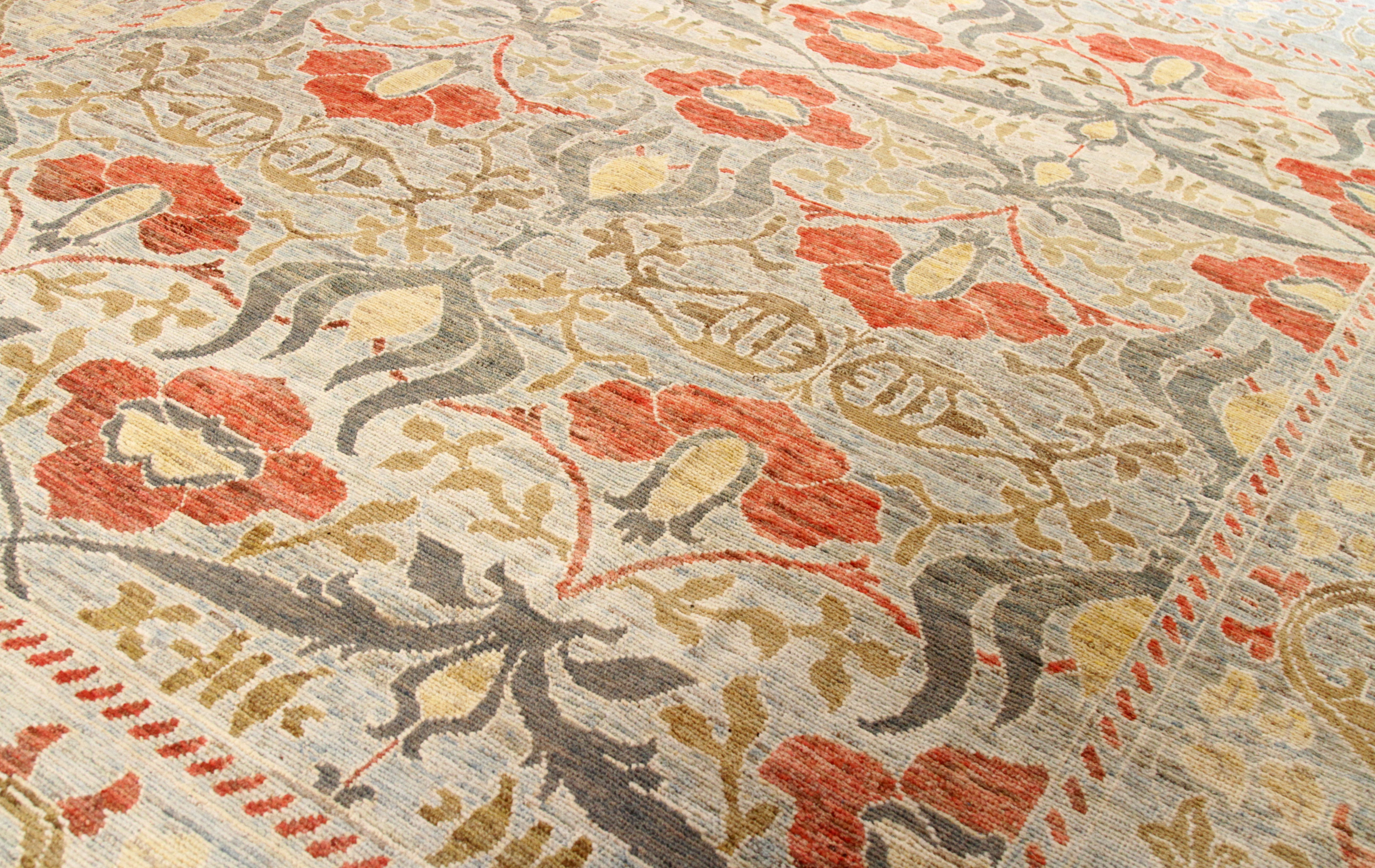 Thumbnail 4 for Persian Sultanabad Transitional Rug 88237