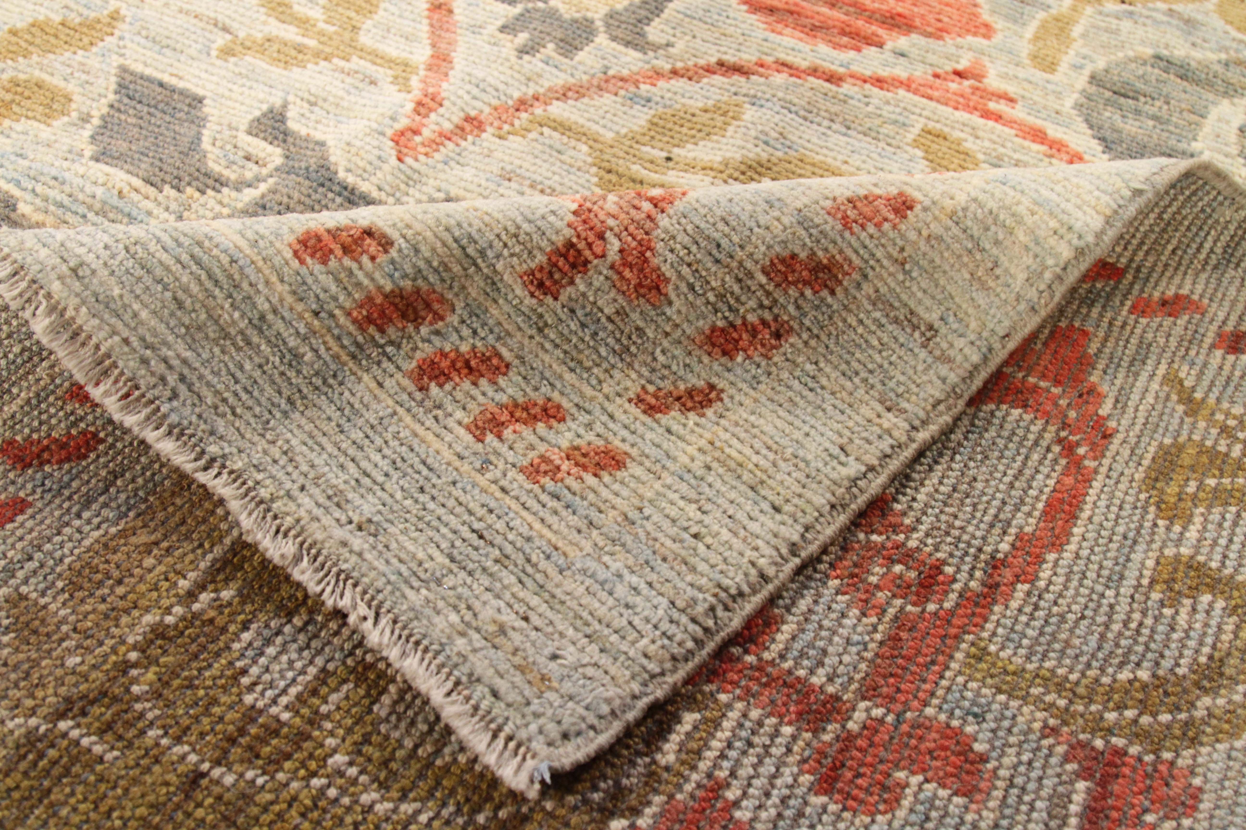 Thumbnail 8 for Persian Sultanabad Transitional Rug 88237