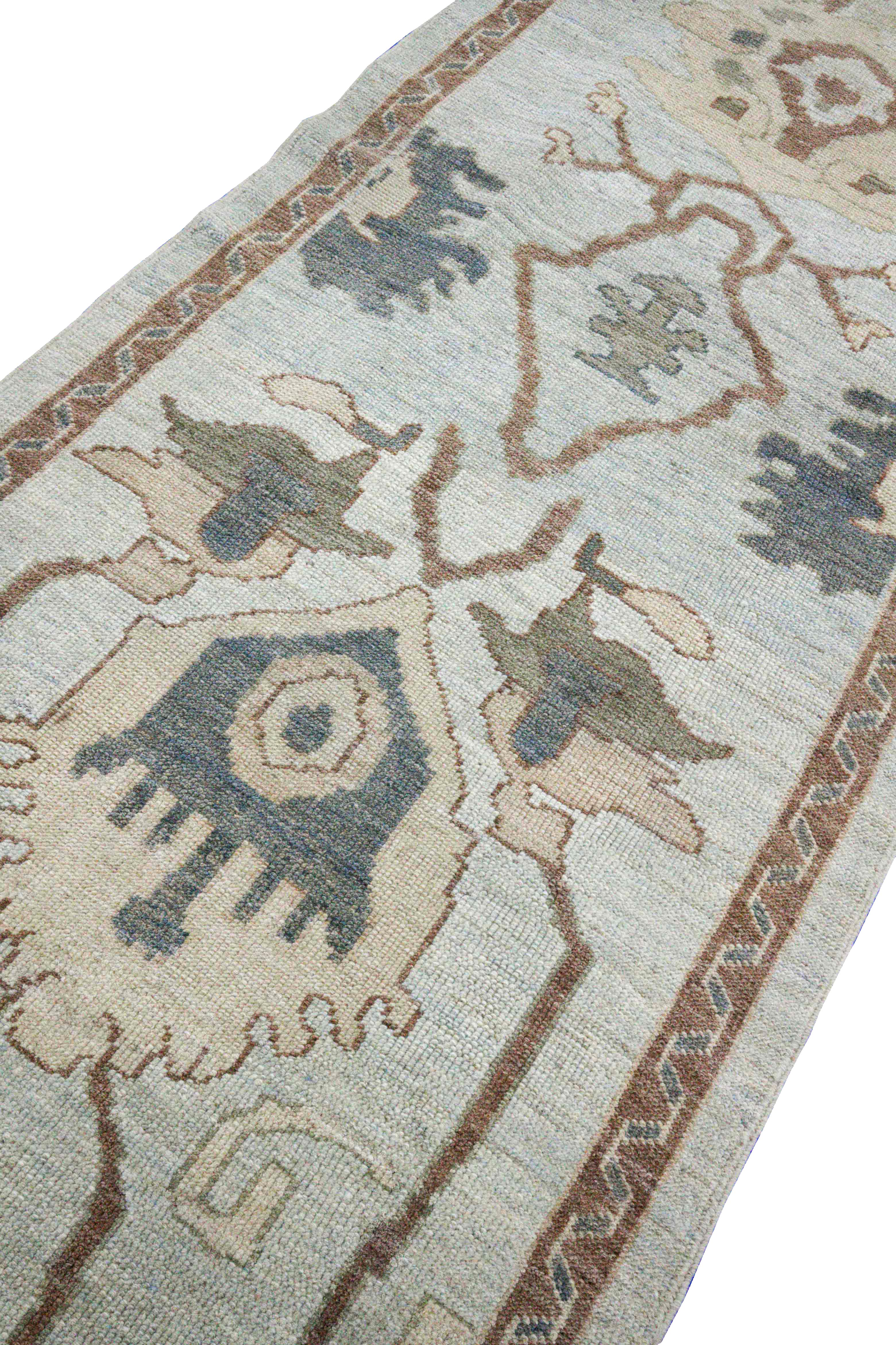 Thumbnail 8 for Turkey Oushak Tribal Rug 88267