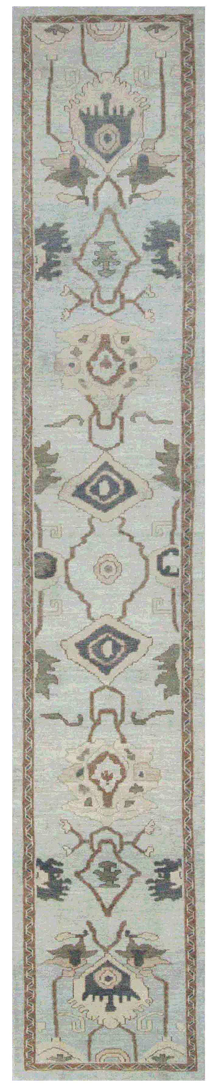 Thumbnail 4 for Turkey Oushak Tribal Rug 88267
