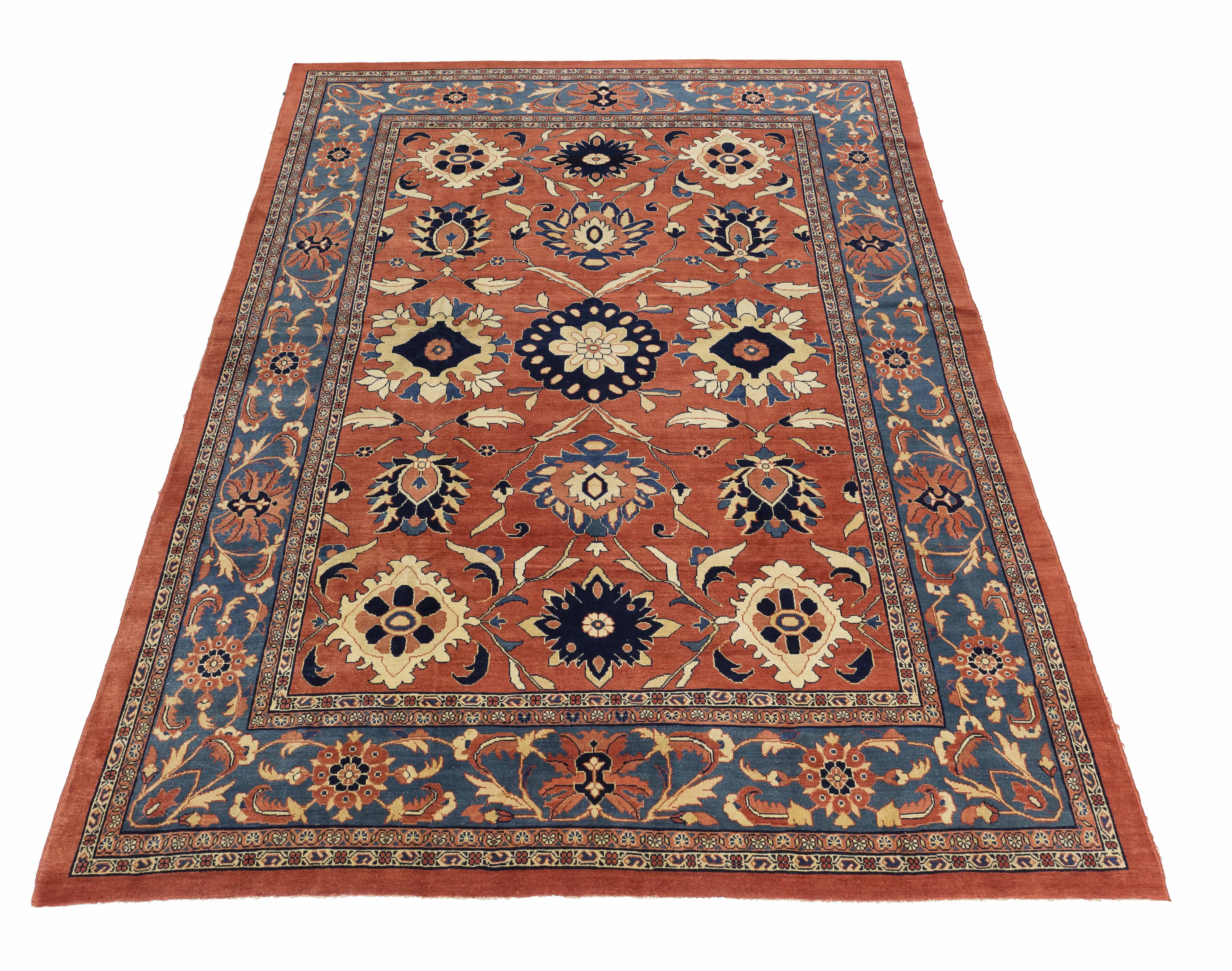 Thumbnail 2 for Persian Mahal Traditional Rug 10445
