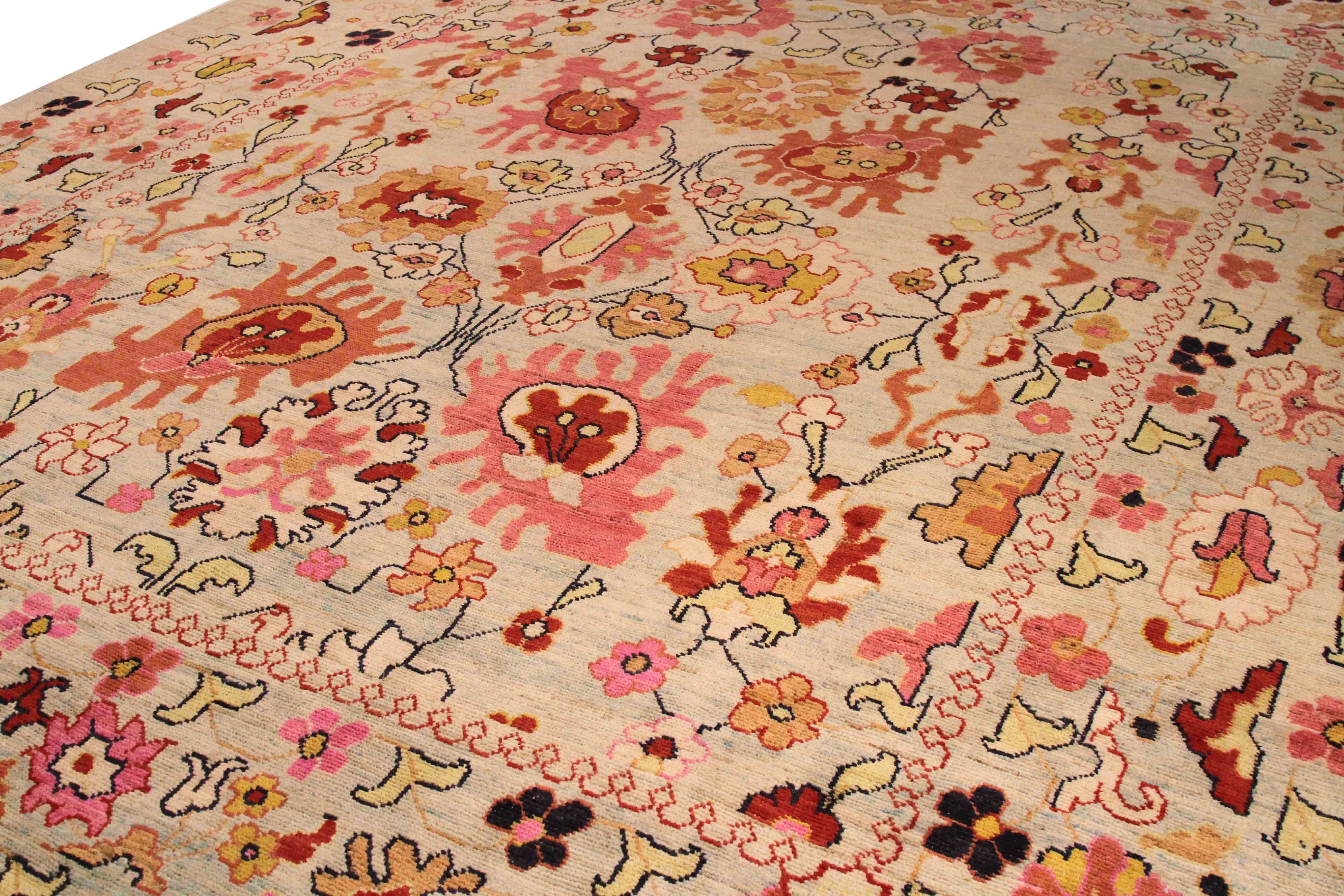 Thumbnail 2 for Persian Sultanabad Transitional Rug 70328
