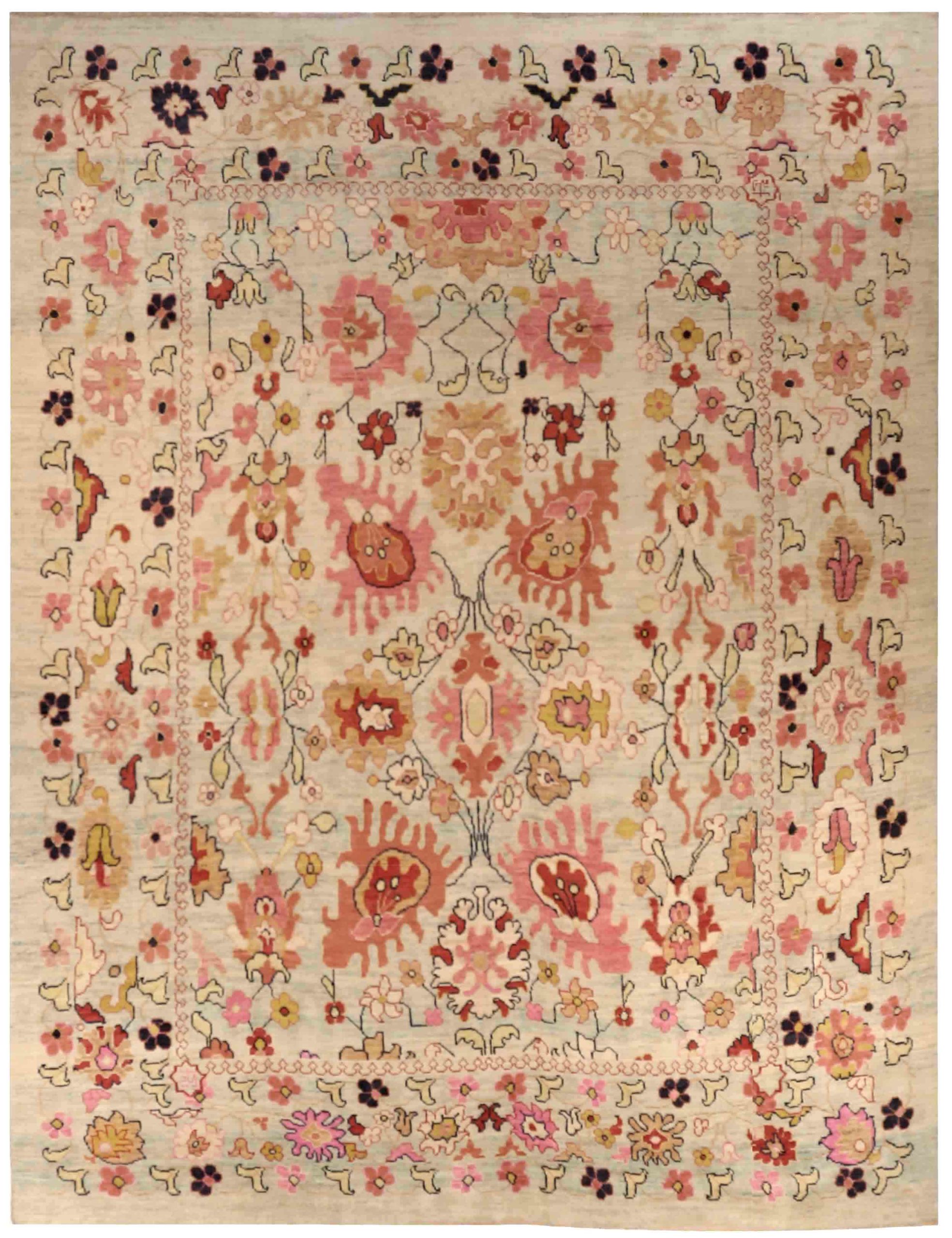 Thumbnail 5 for Persian Sultanabad Transitional Rug 70328