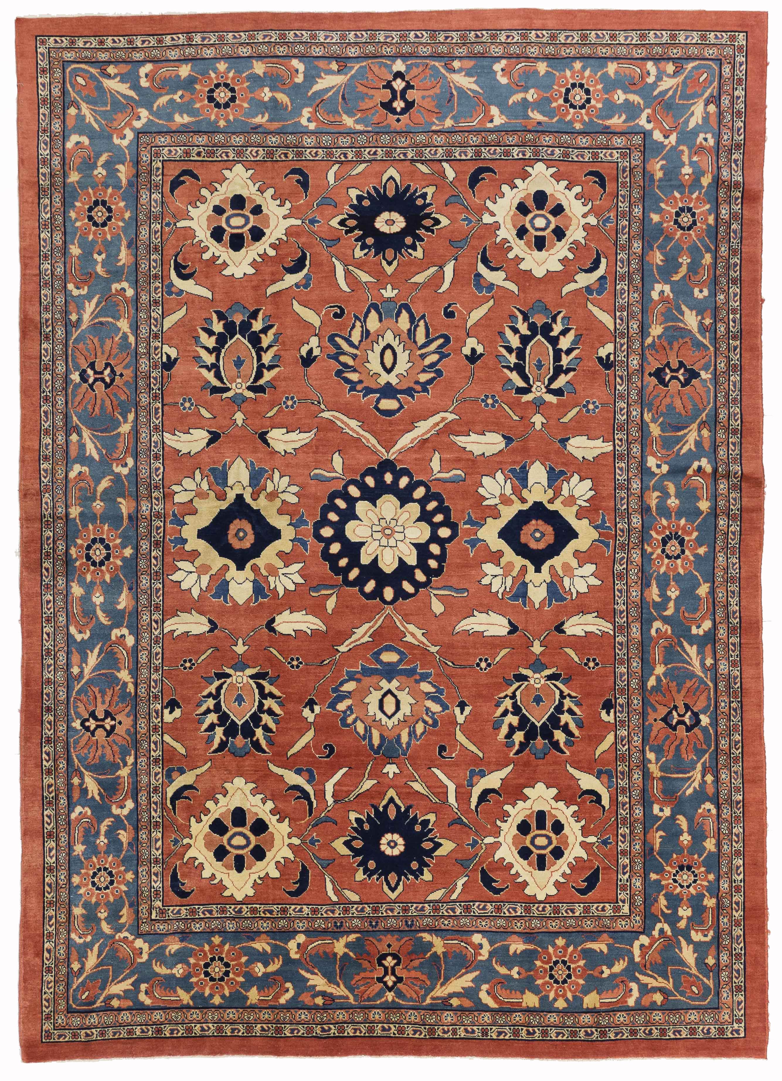 Thumbnail 4 for Persian Mahal Traditional Rug 10445