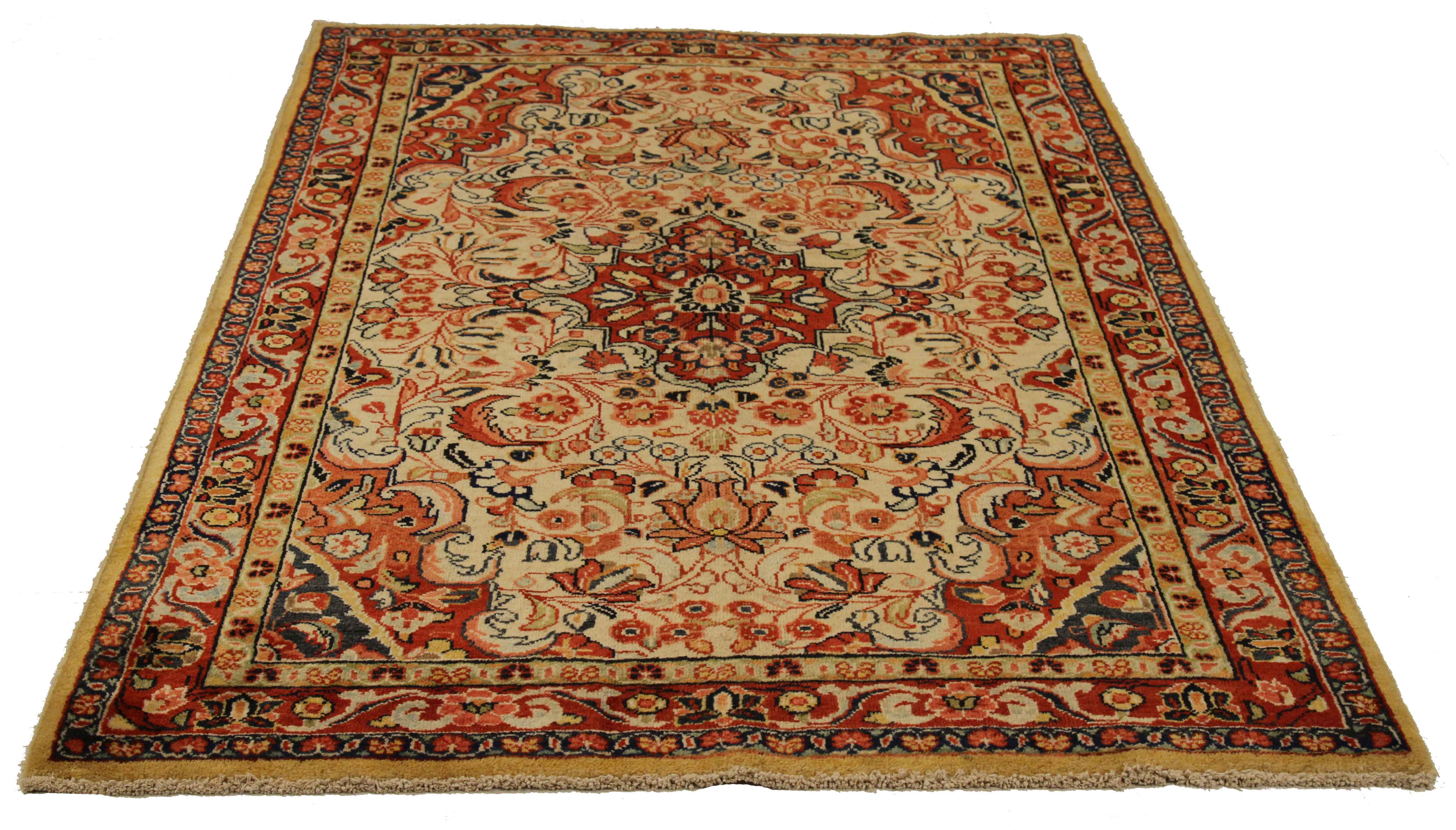 Thumbnail 10 for Persian Mahal Traditional Rug 10393