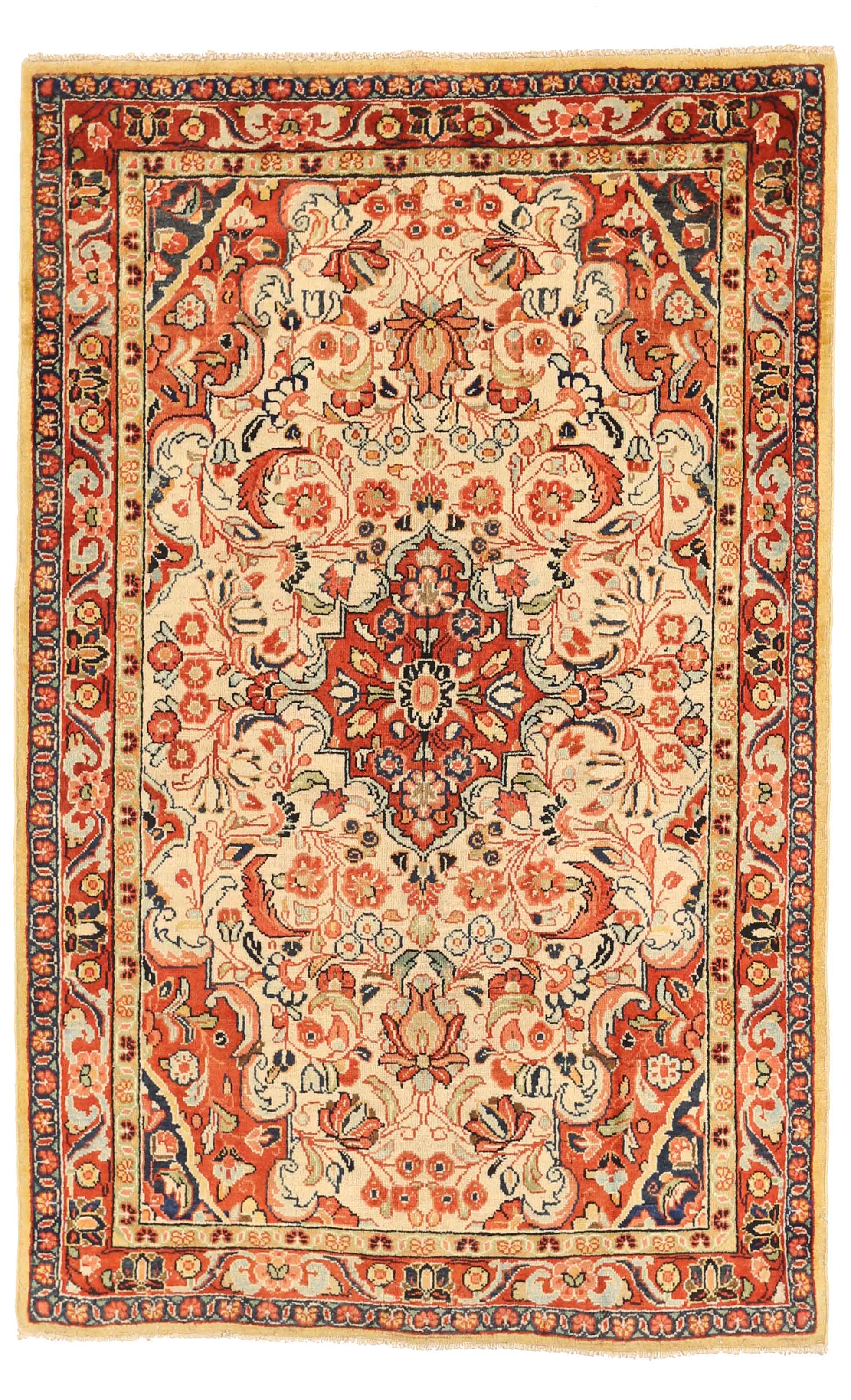 Thumbnail 14 for Persian Mahal Traditional Rug 10393