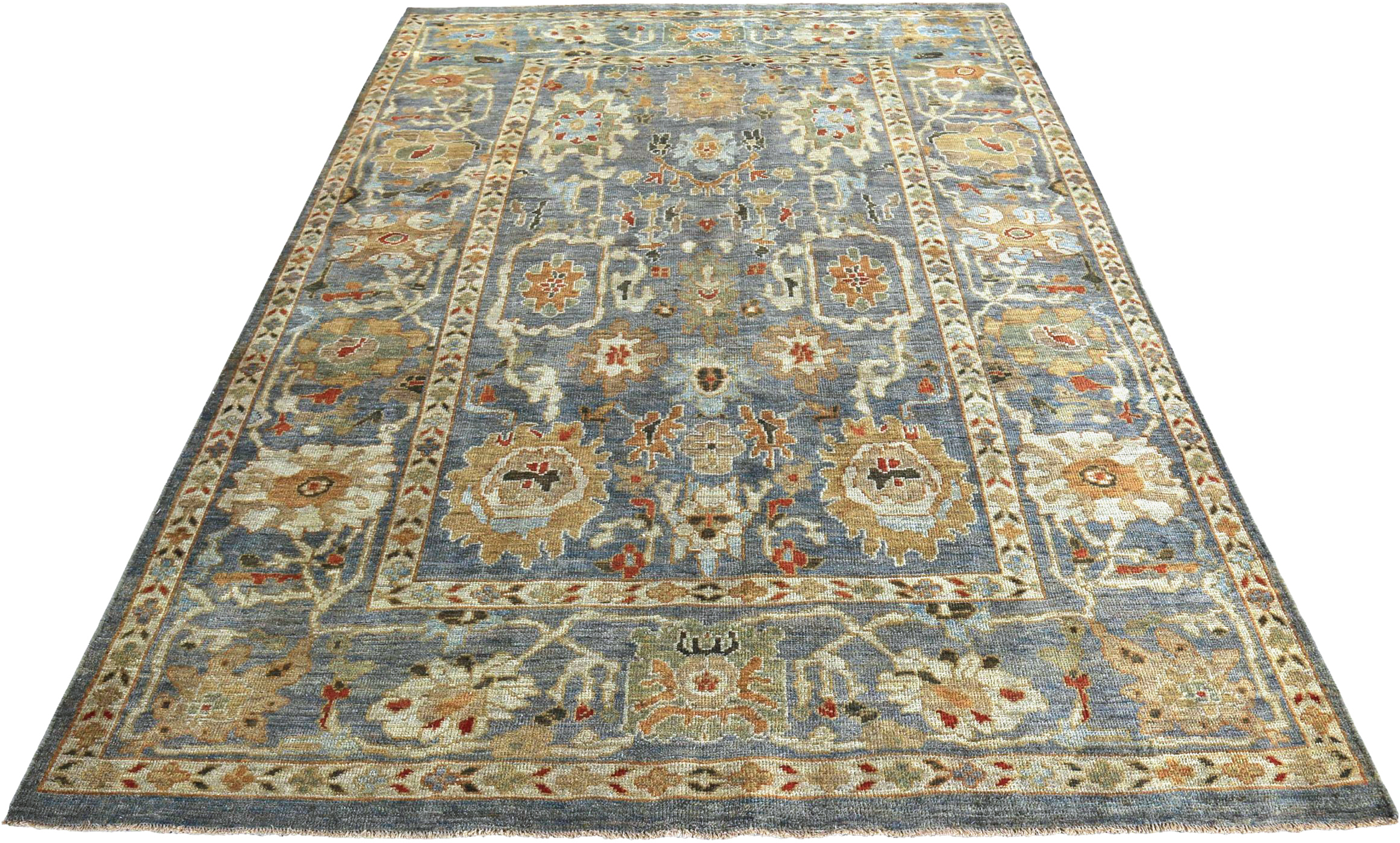 Thumbnail 4 for Persian Sultanabad Traditional Rug 89331