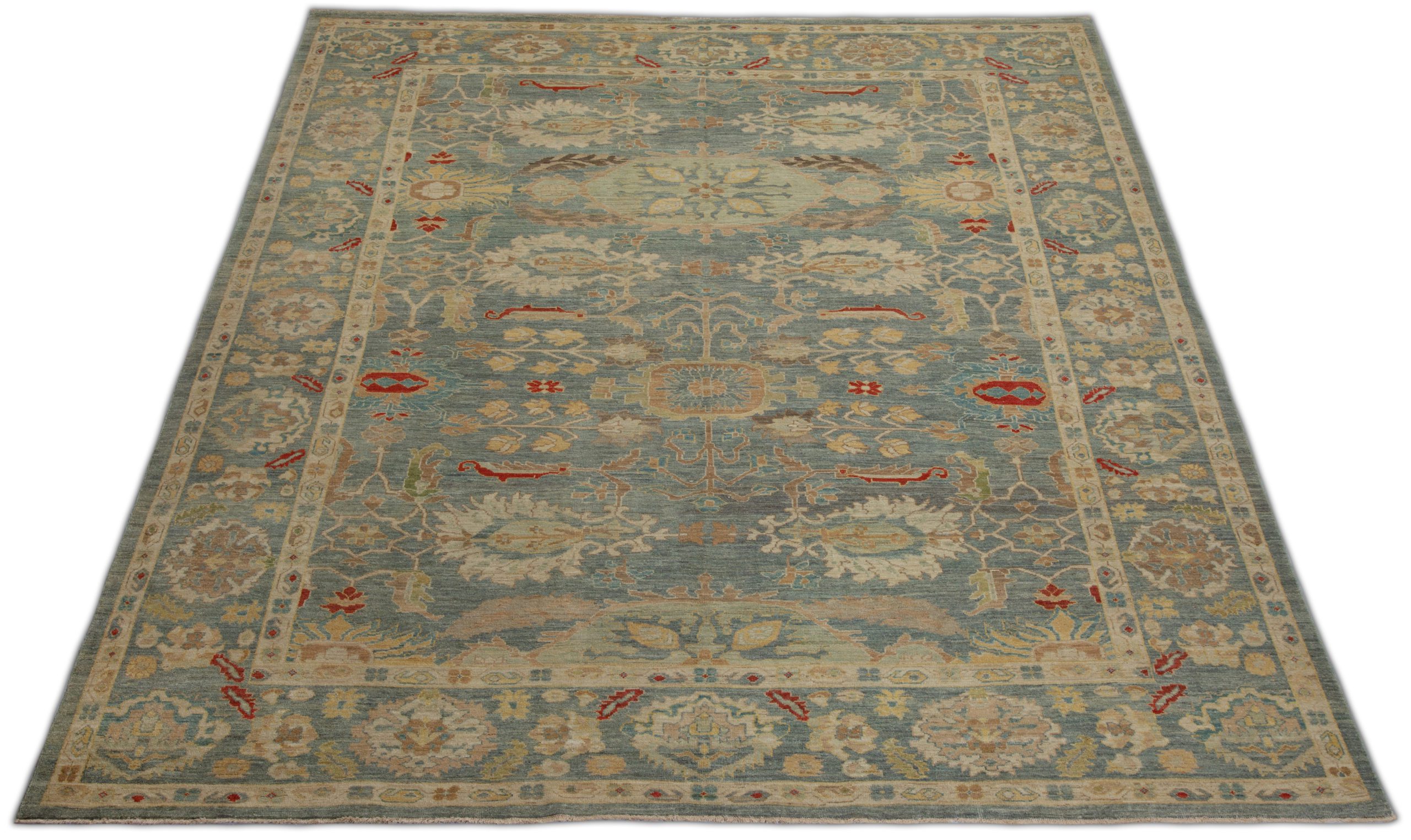 Thumbnail 15 for Turkey Sultanabad Tribal Rug 88458