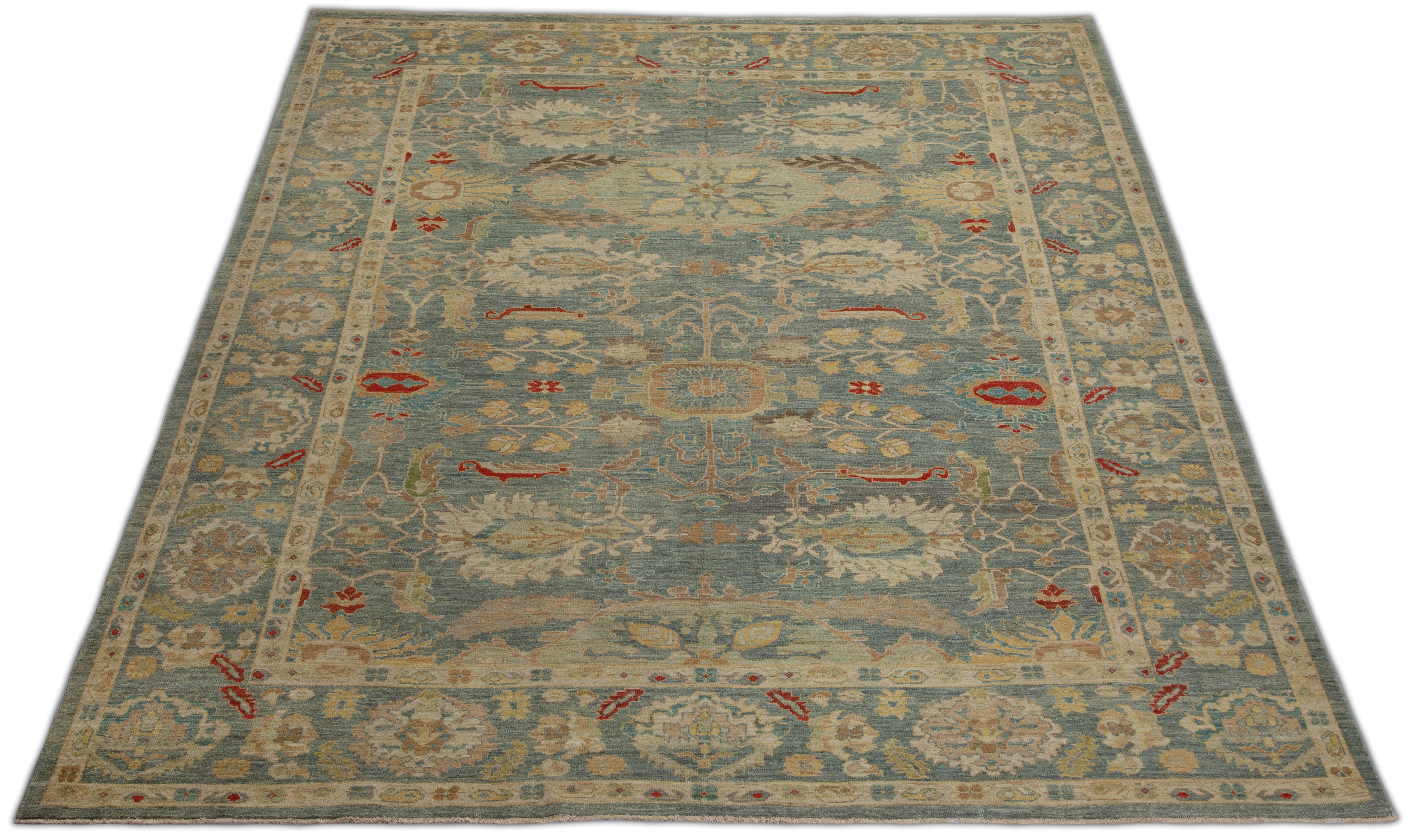 Thumbnail 4 for Turkey Sultanabad Tribal Rug 88458