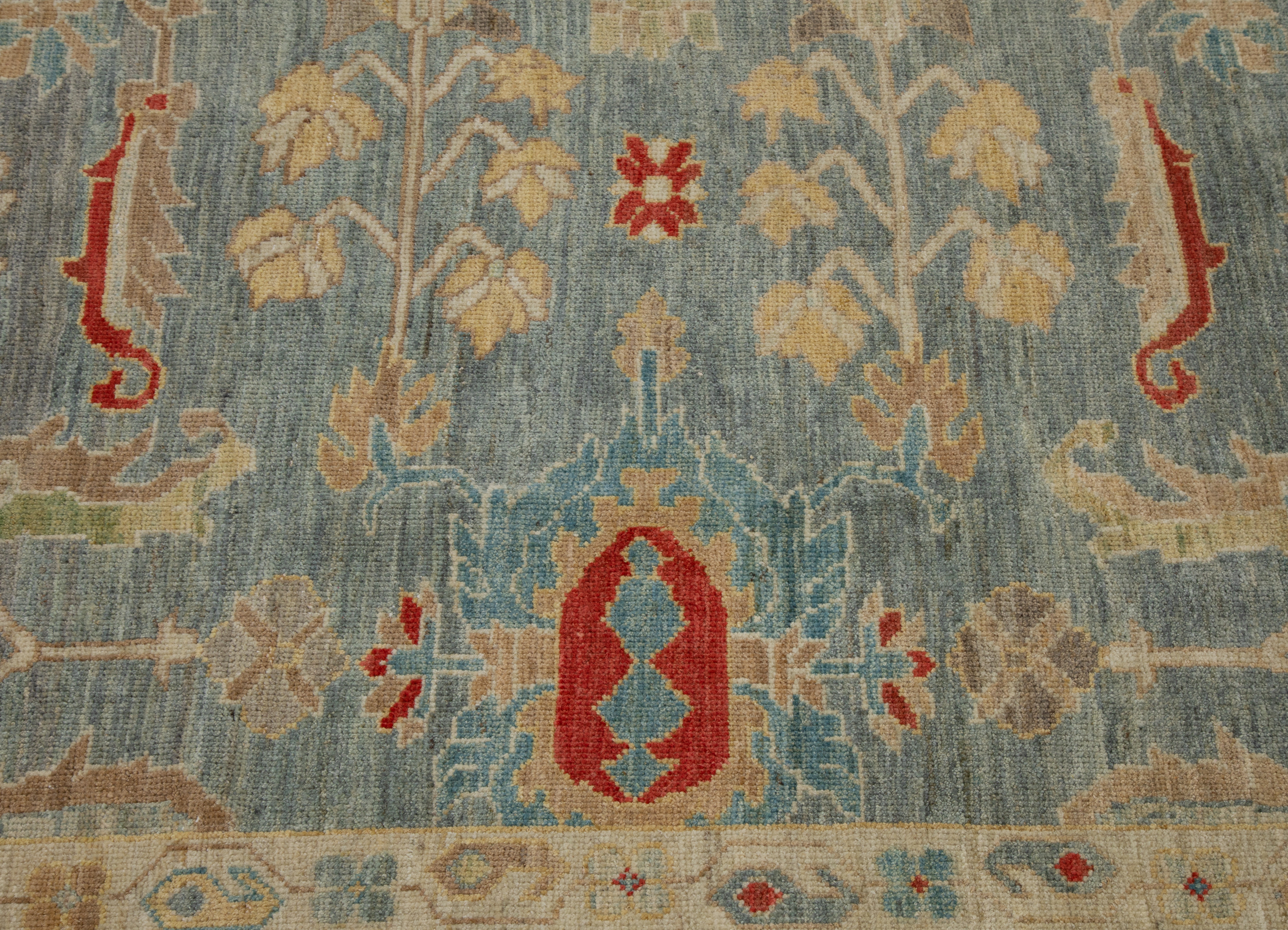 Thumbnail 2 for Turkey Sultanabad Tribal Rug 88458