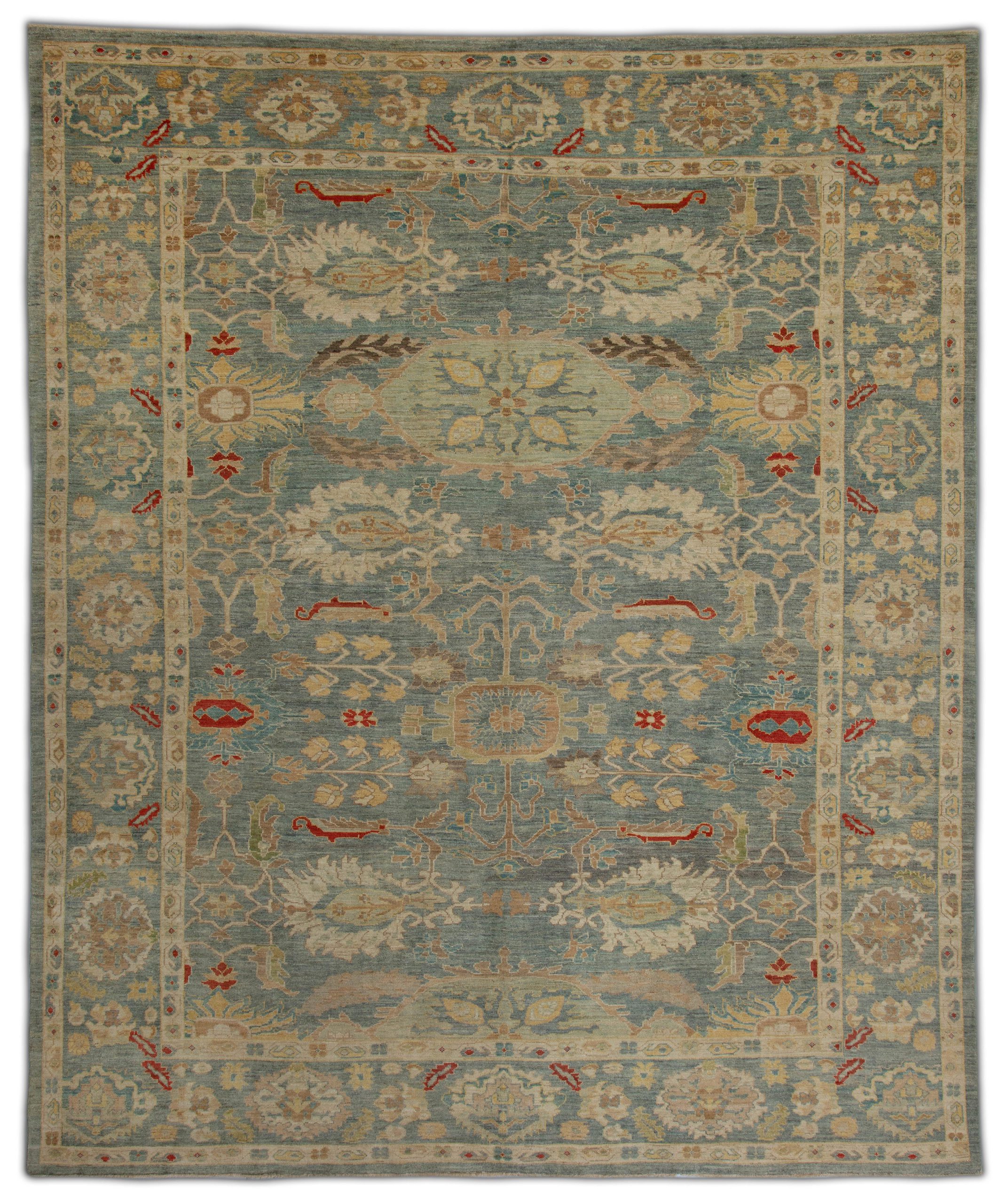 Thumbnail 11 for Turkey Sultanabad Tribal Rug 88458