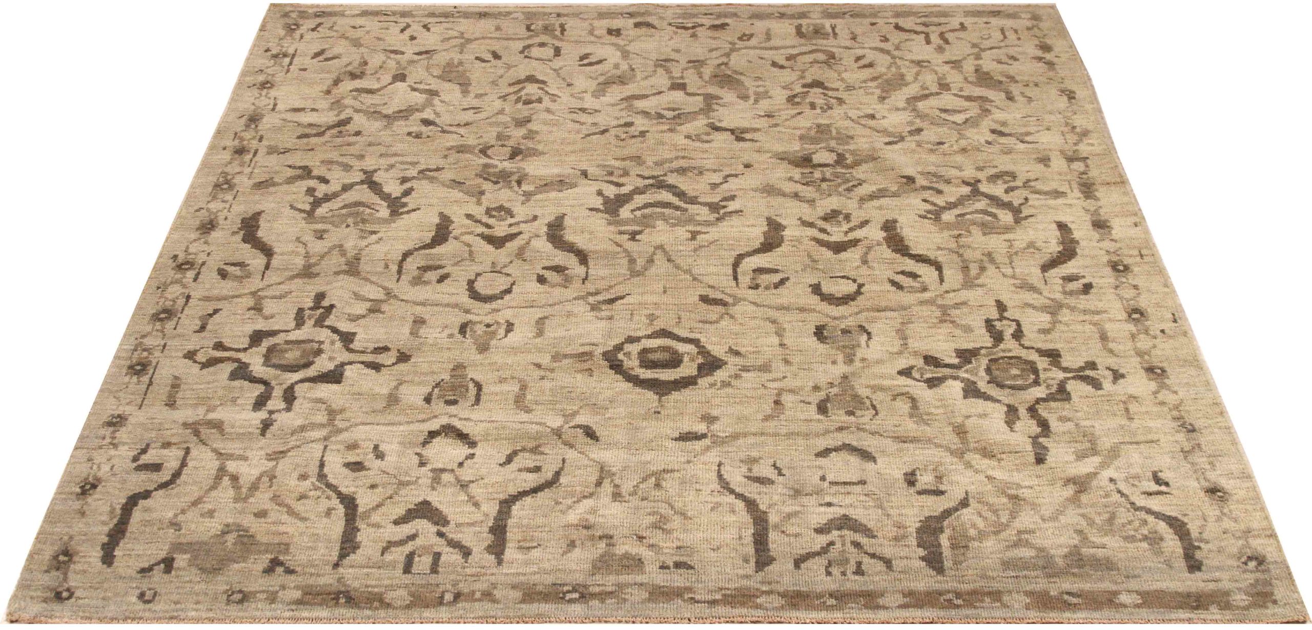 Thumbnail 5 for Persian Sultanabad Transitional Rug 70410