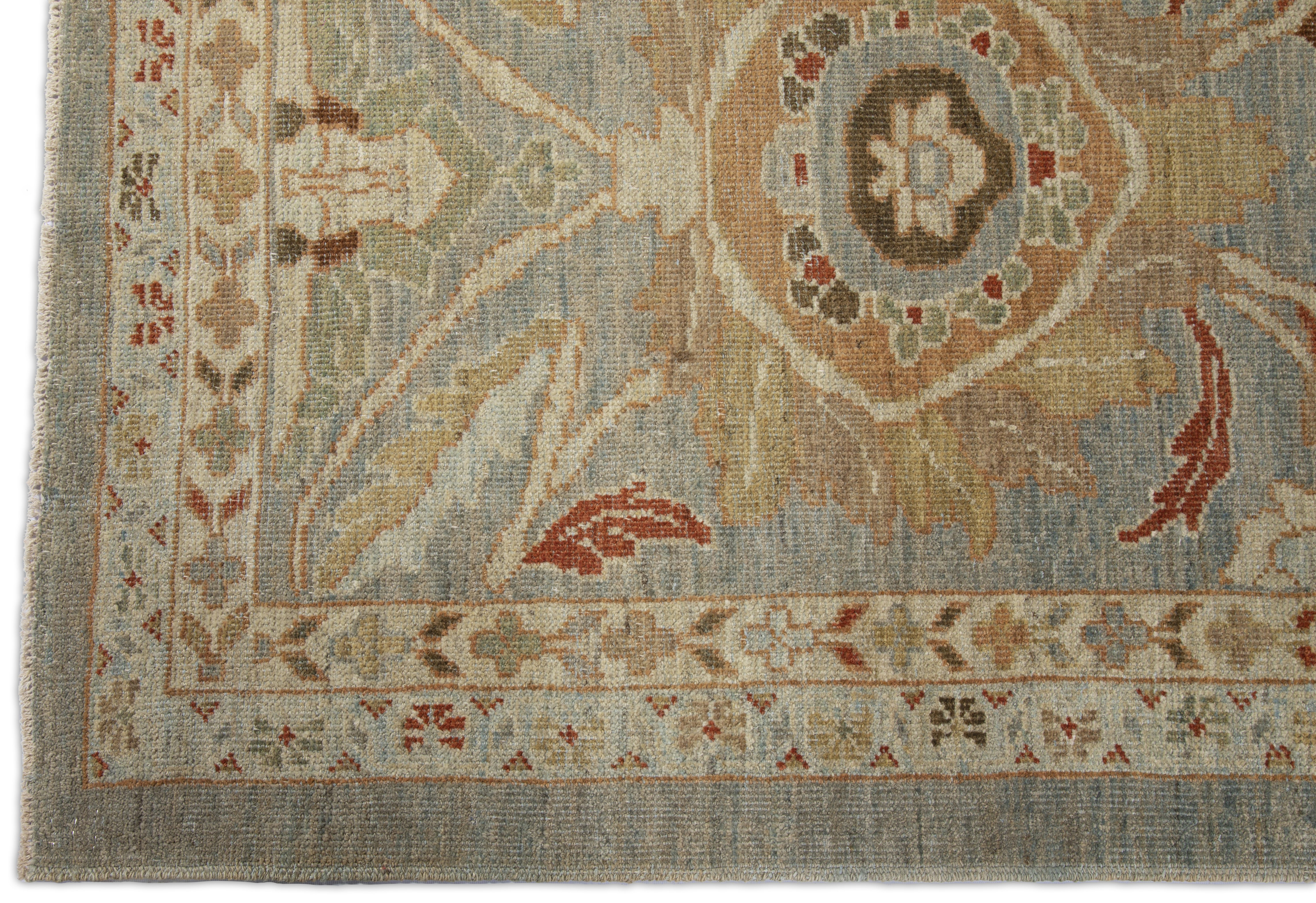 Thumbnail 7 for Turkey Sultanabad Tribal Rug 88454