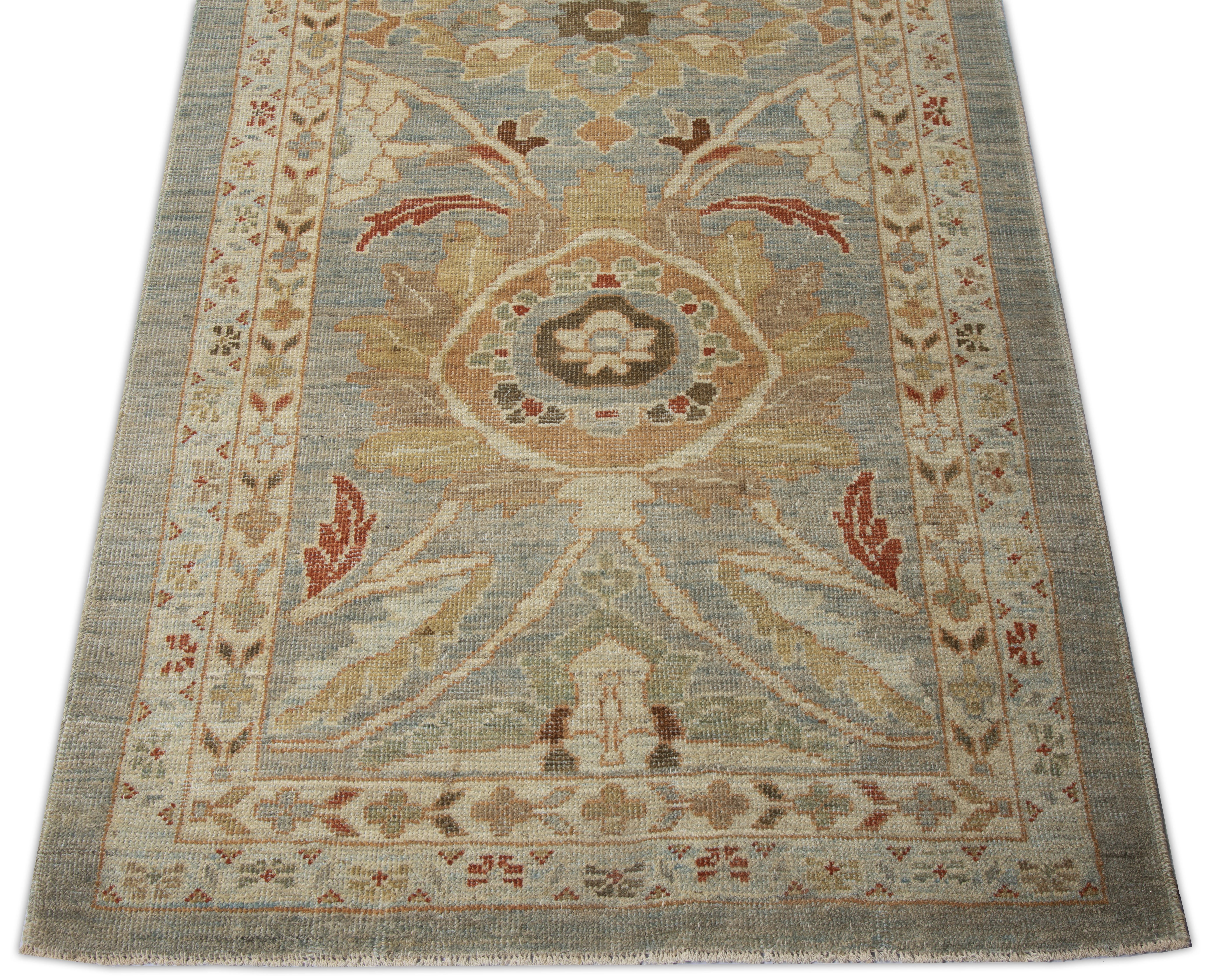 Thumbnail 8 for Turkey Sultanabad Tribal Rug 88454