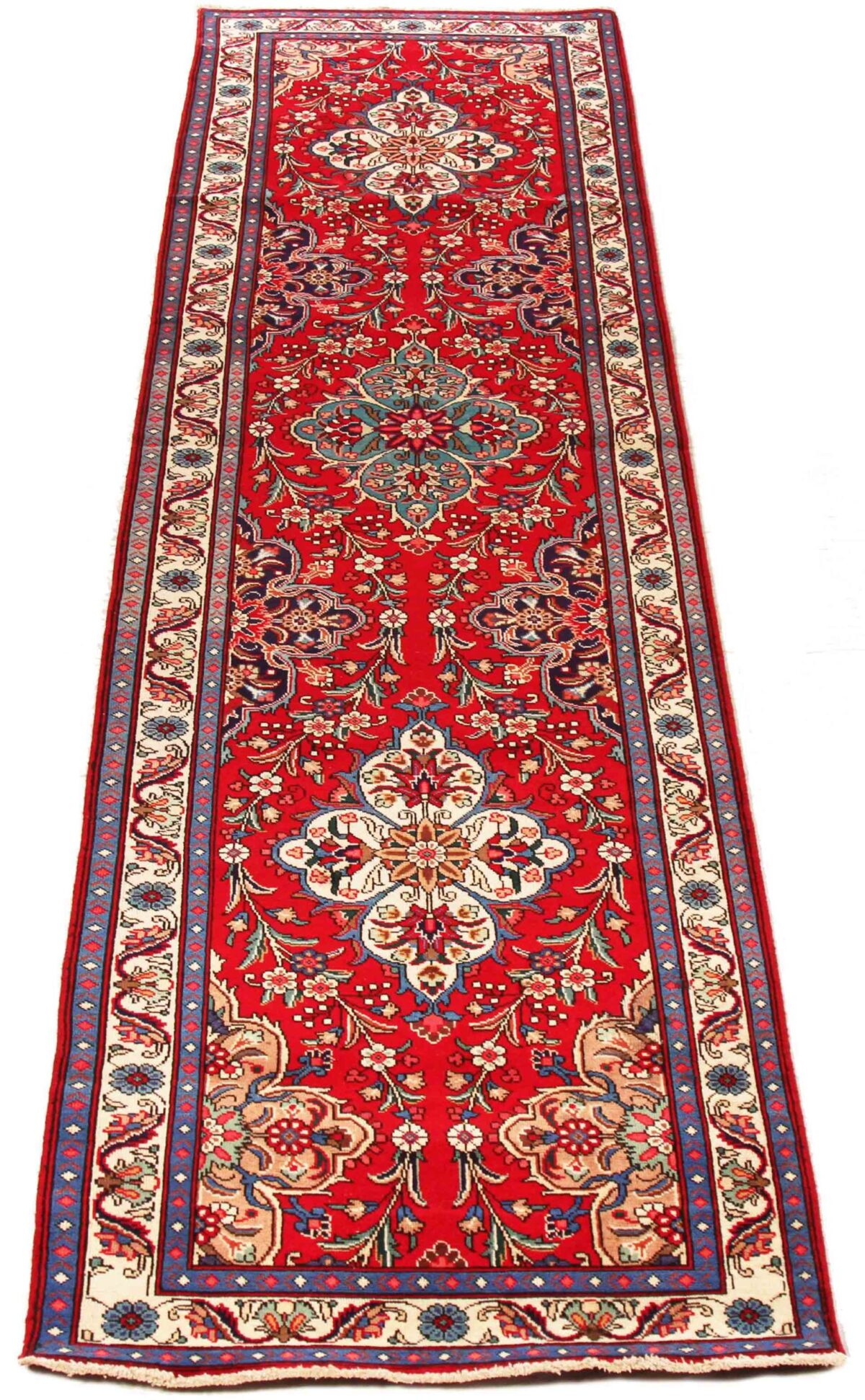 Thumbnail 9 for Antique Persian Tabriz Traditional Rug 70446