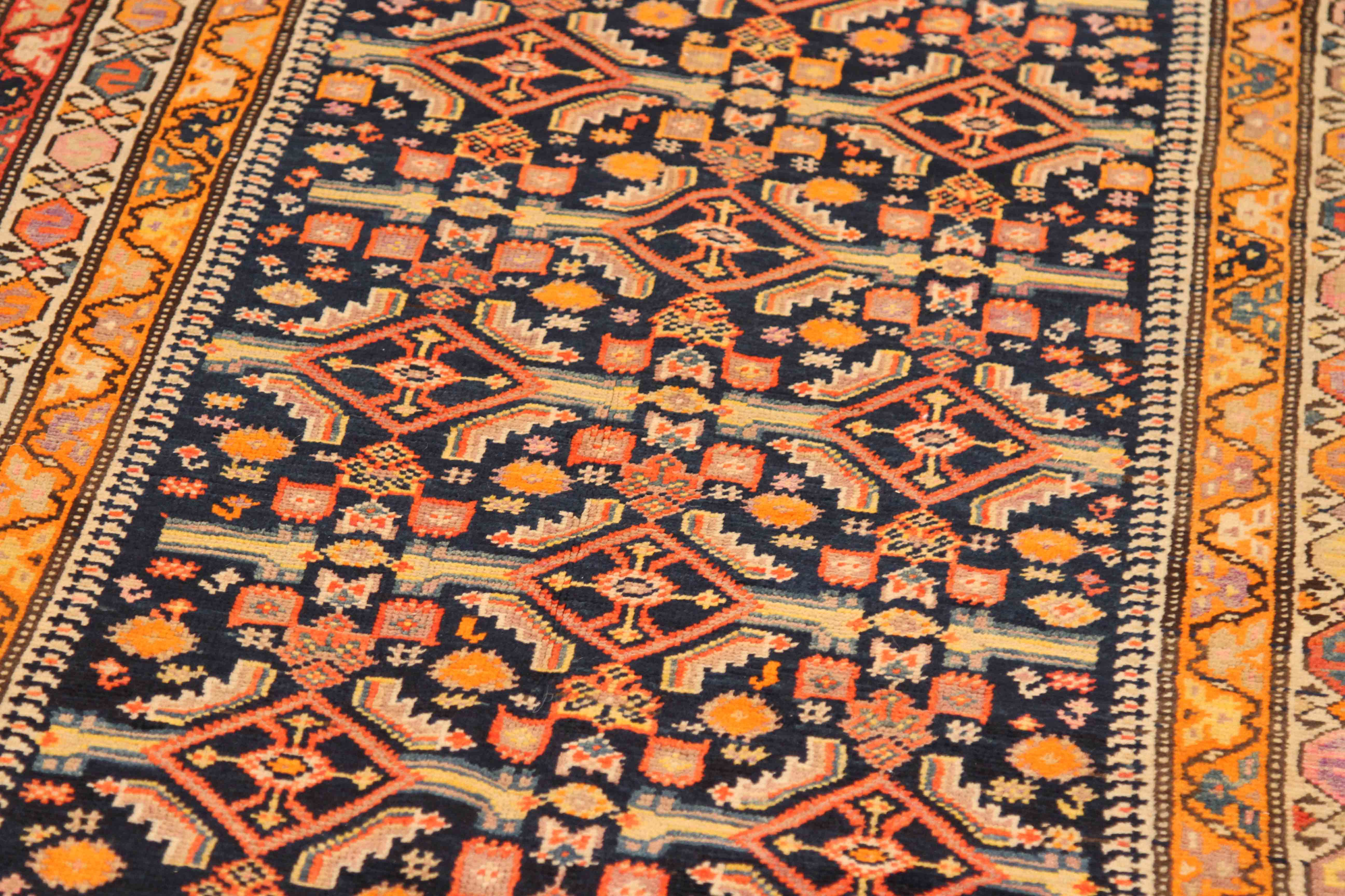 Thumbnail 8 for Antique Persian Azarbaijan Traditional Rug 70438