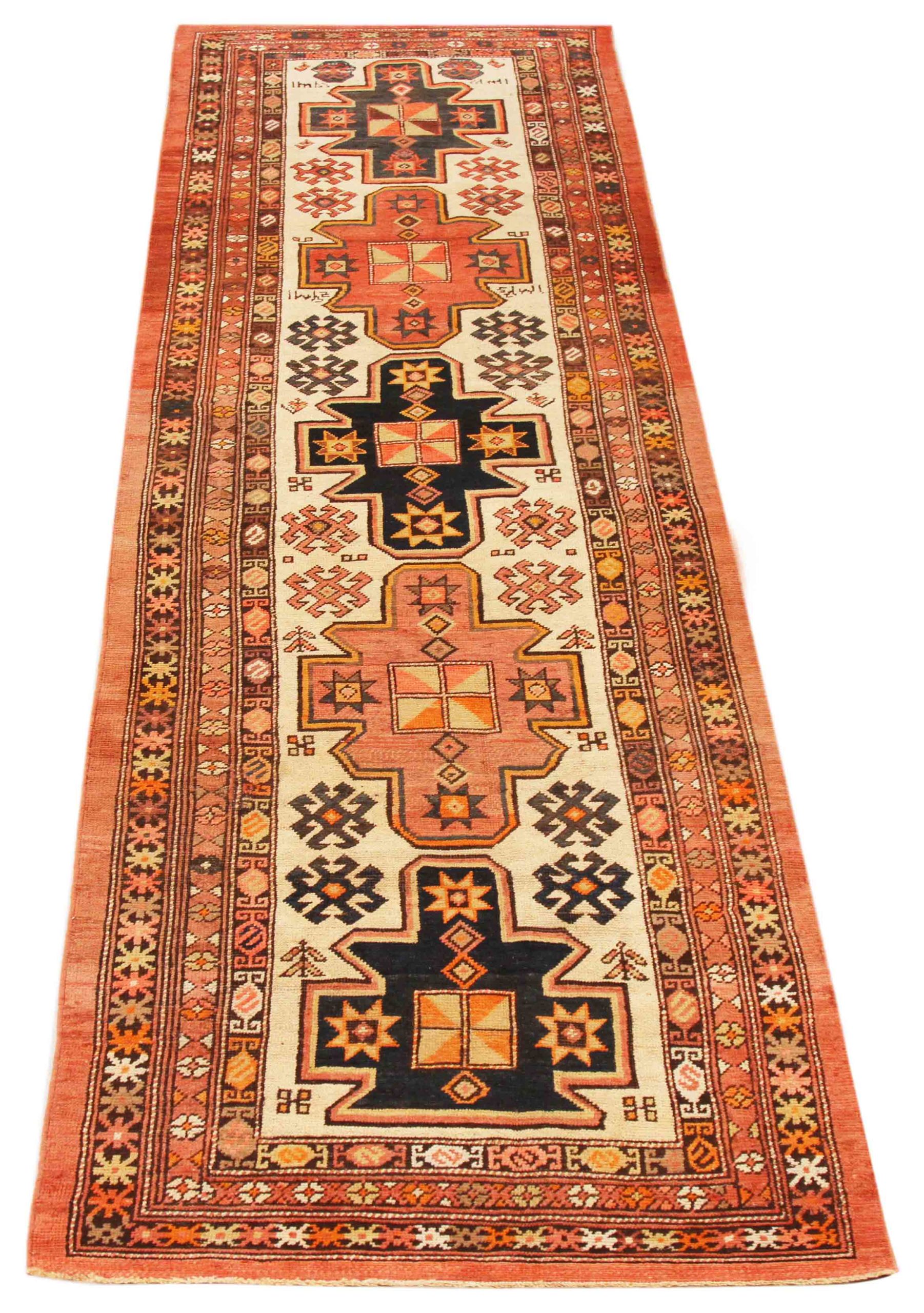 Thumbnail 4 for Antique Persian Sarab Transitional Rug 70441