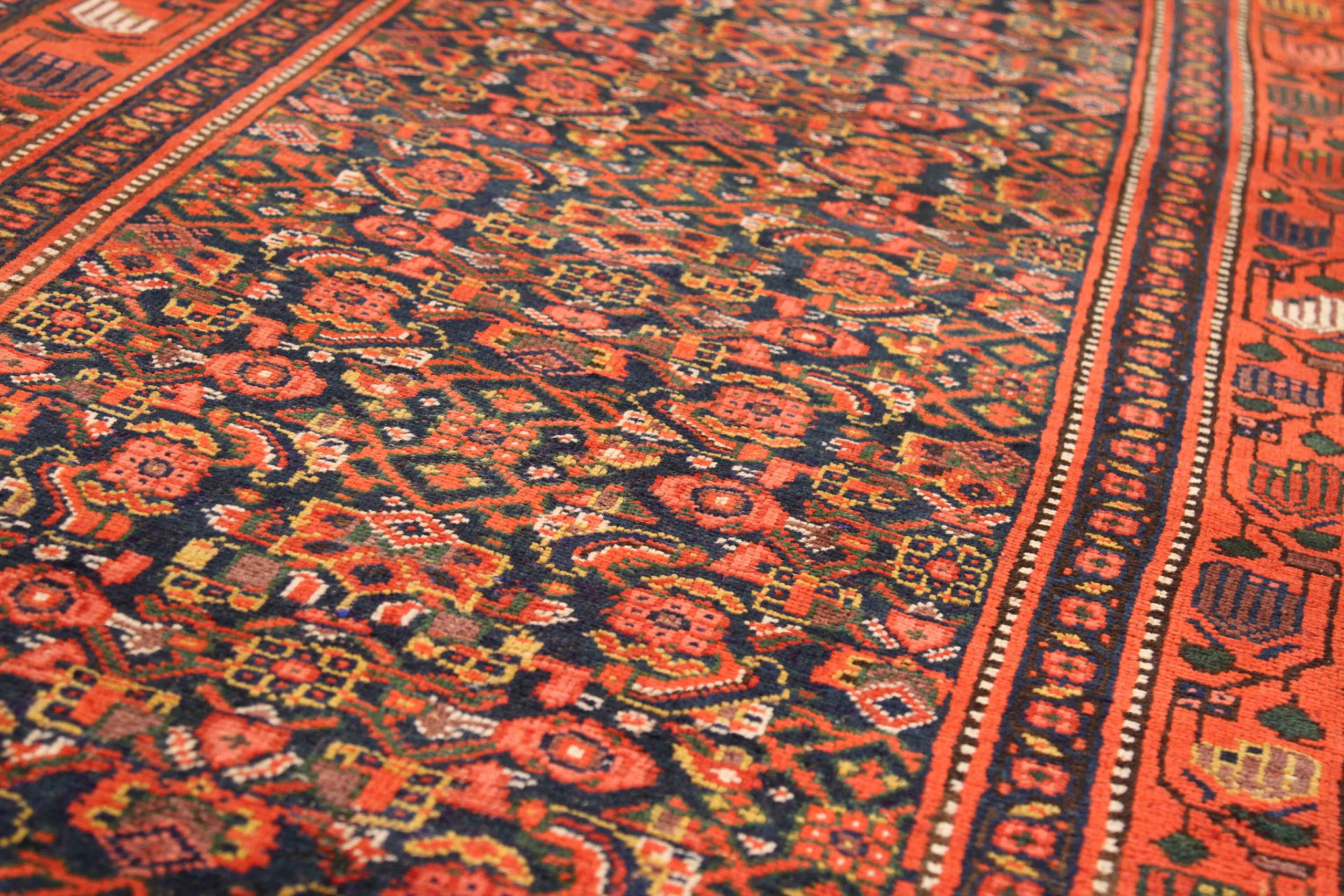 Thumbnail 4 for Antique Persian Kolyai Traditional Rug 70436