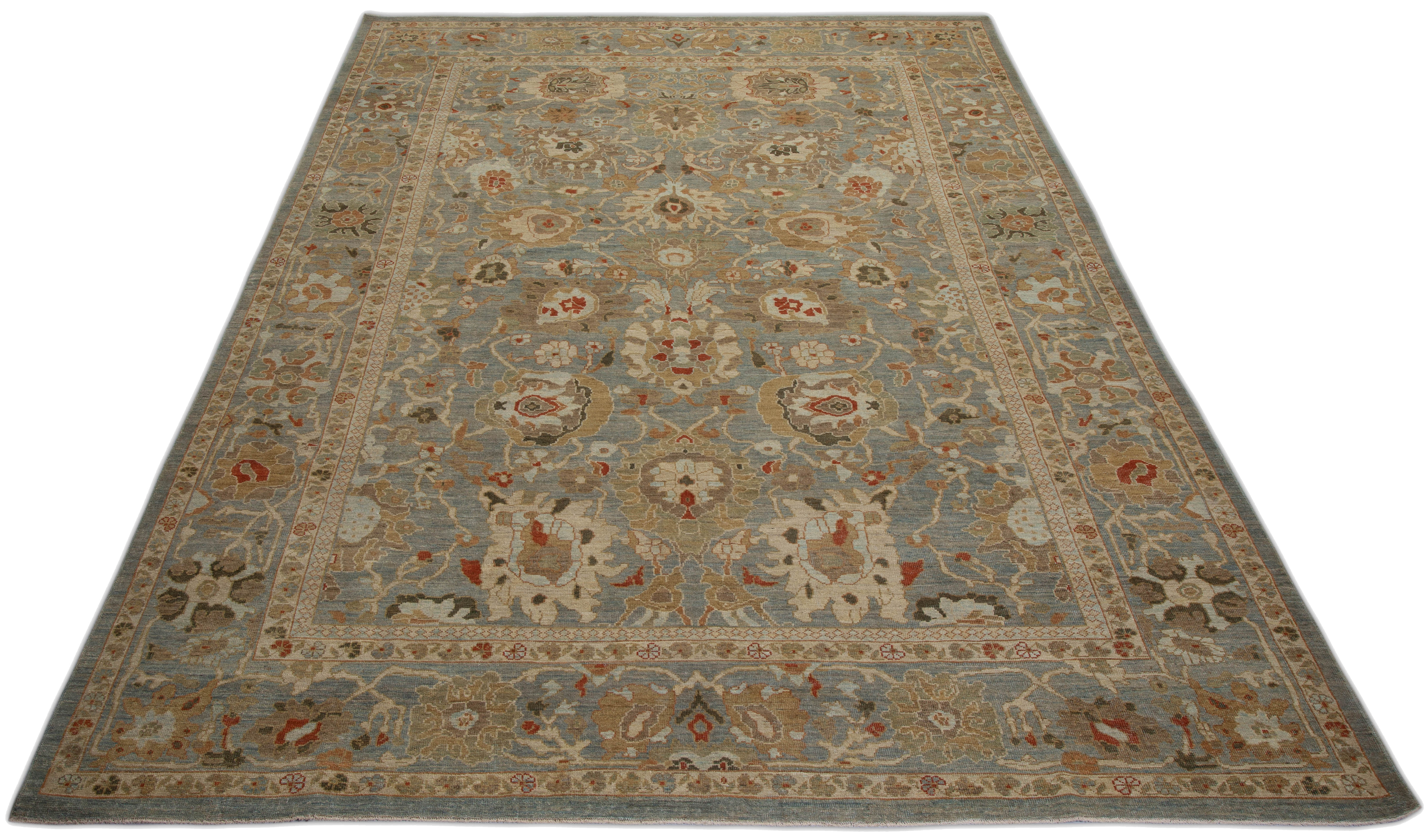 Thumbnail 8 for Turkey Sultanabad Tribal Rug 88437