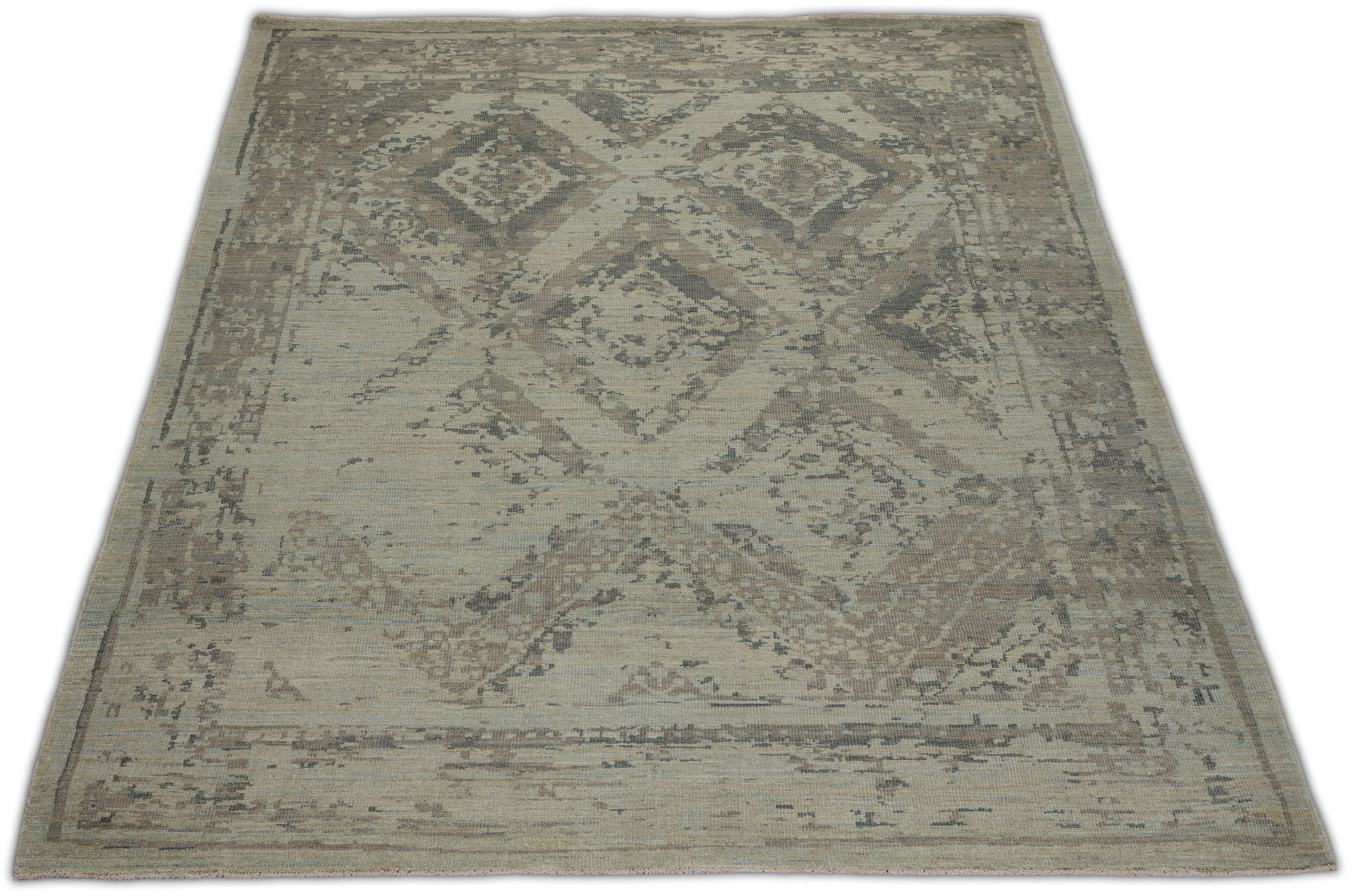 Thumbnail 6 for Turkey Sultanabad Tribal Rug 88435
