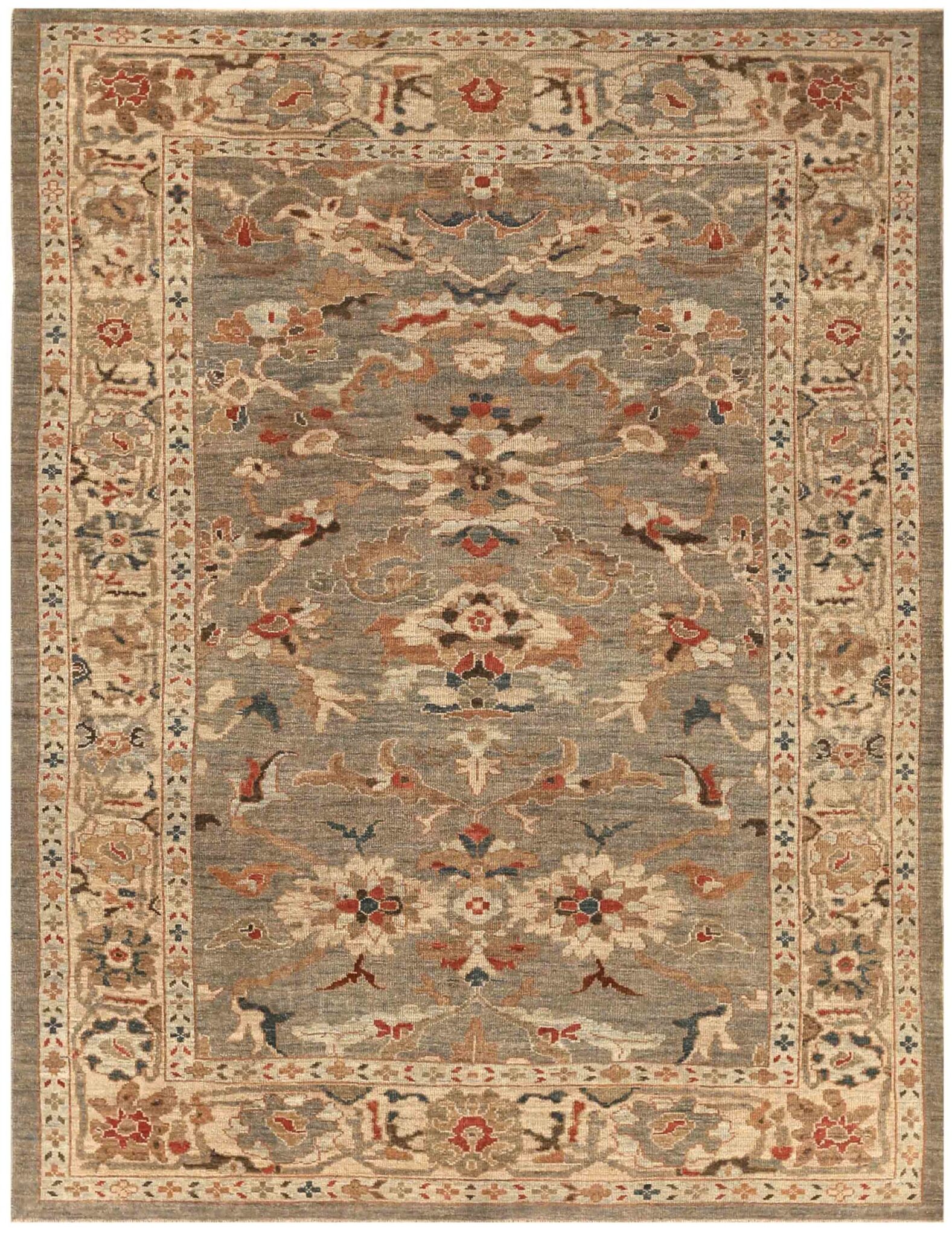 Thumbnail 4 for Persian Sultanabad Traditional Rug 70418