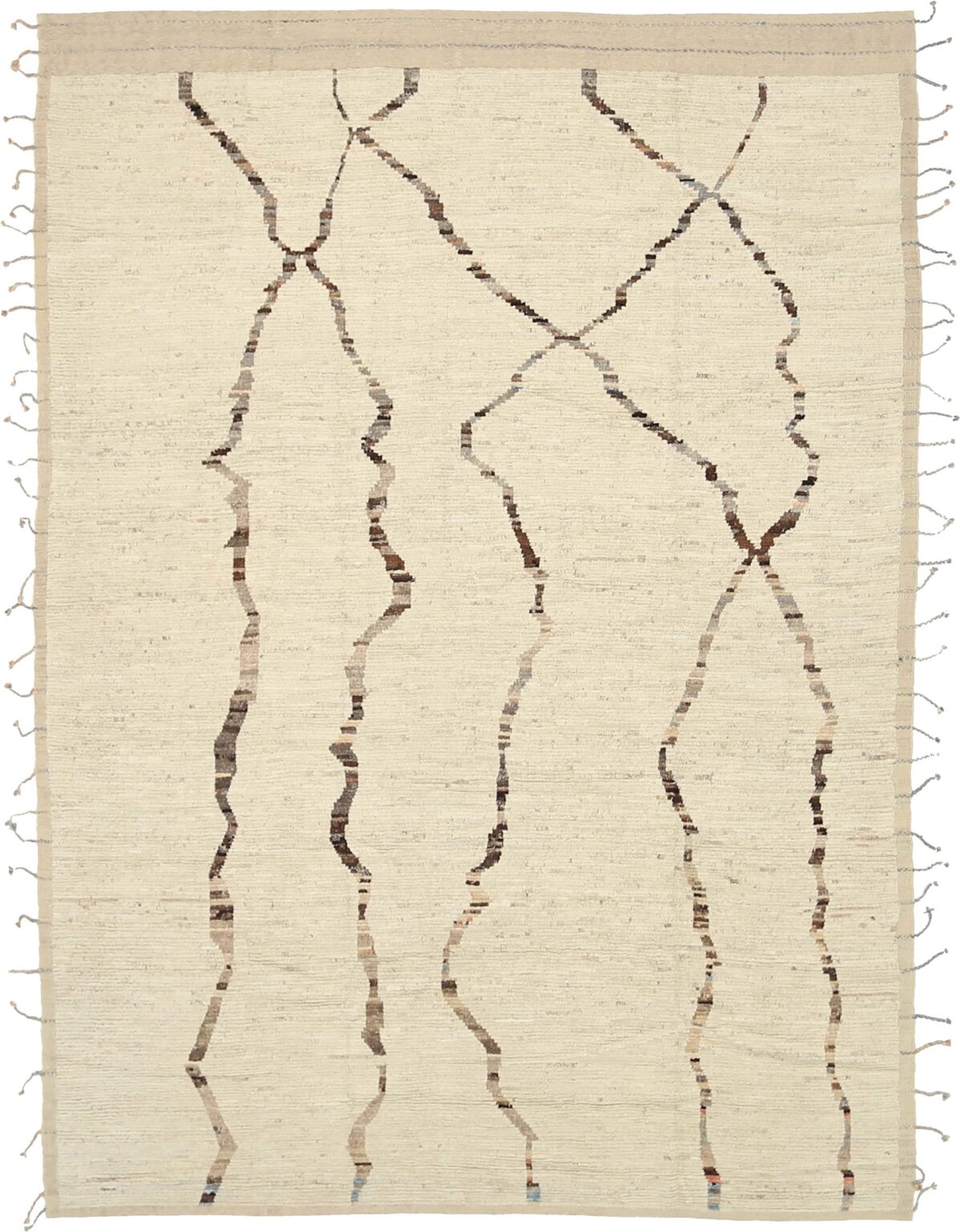 Thumbnail 15 for Afghanistan Moroccan Tribal Rug 92233