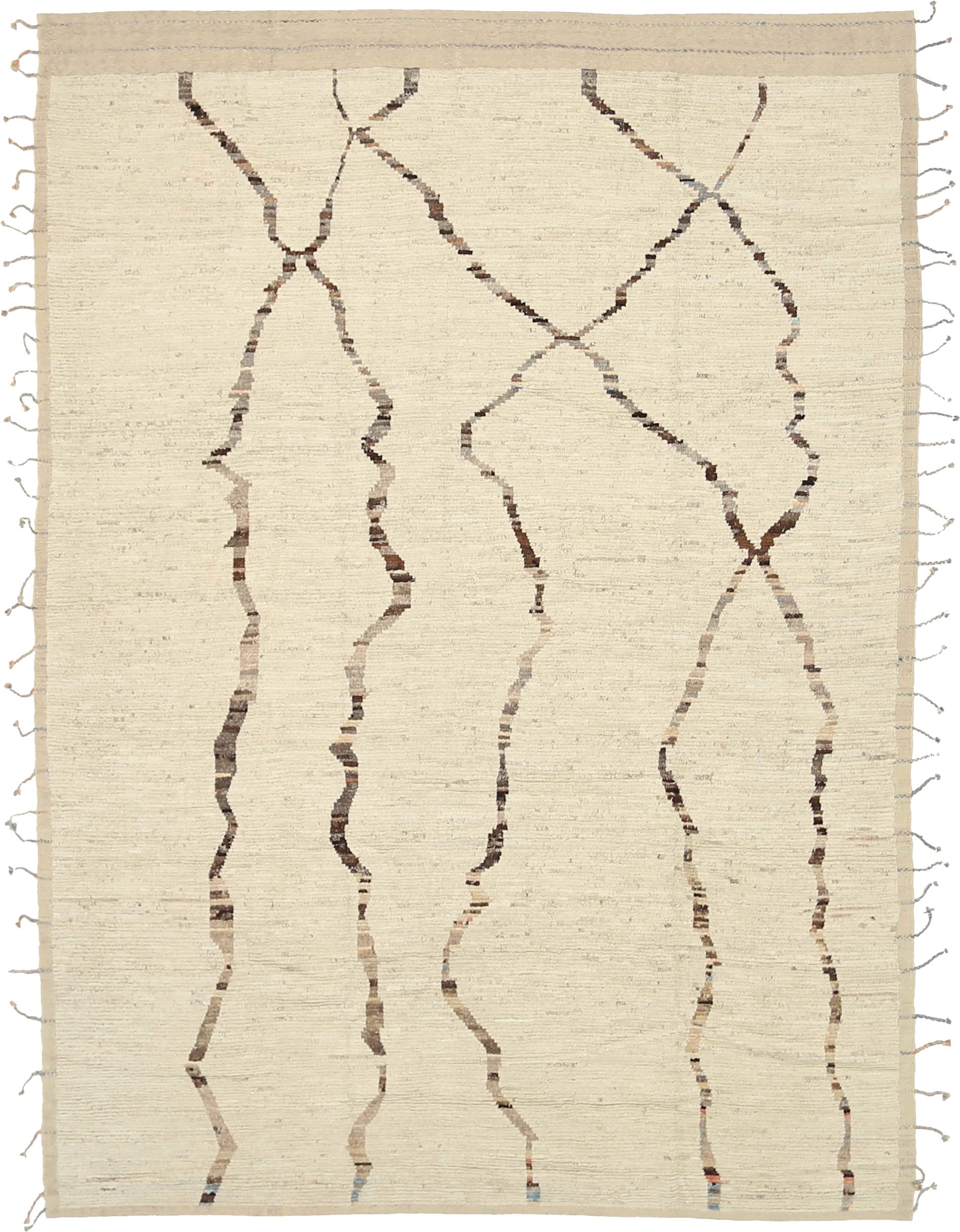 Thumbnail 6 for Afghanistan Moroccan Tribal Rug 92233