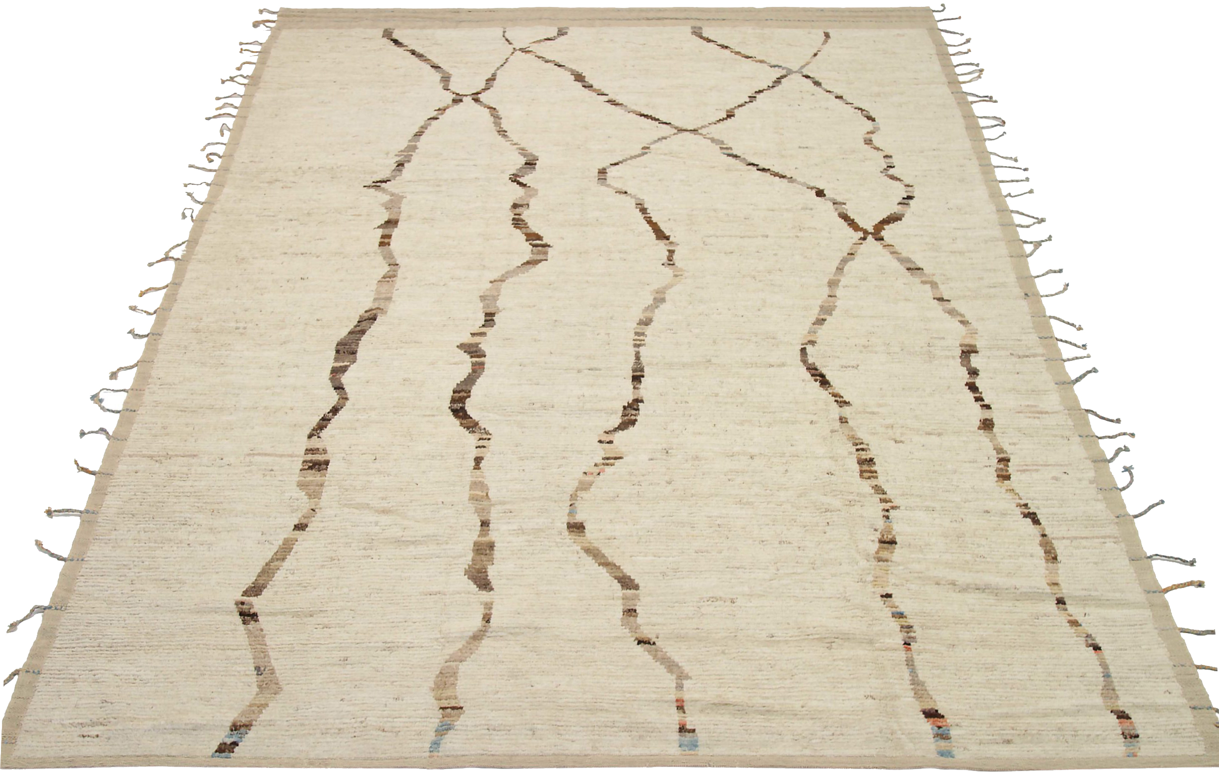 Thumbnail 2 for Afghanistan Moroccan Tribal Rug 92233