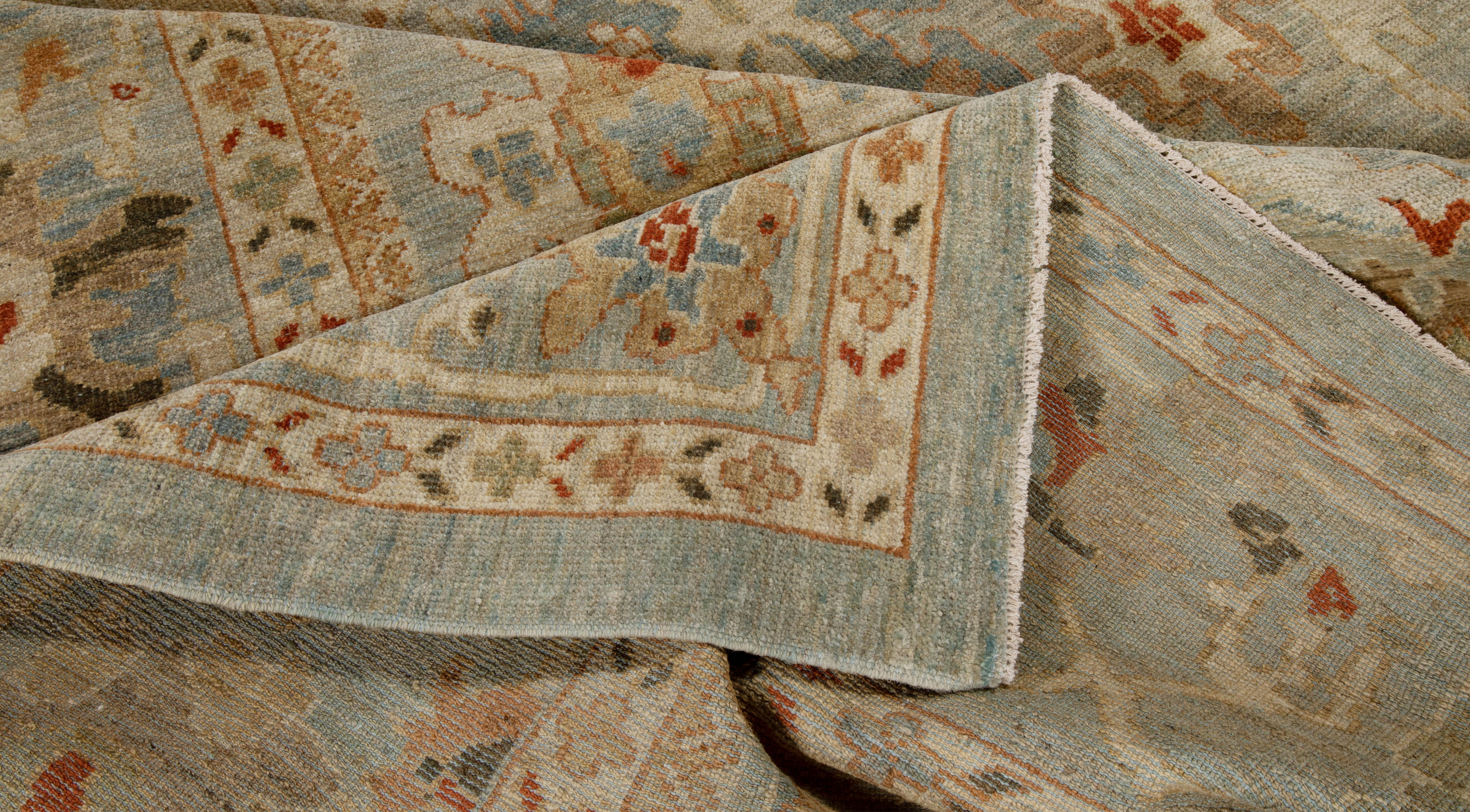 Thumbnail 8 for Turkey Sultanabad Tribal Rug 88428