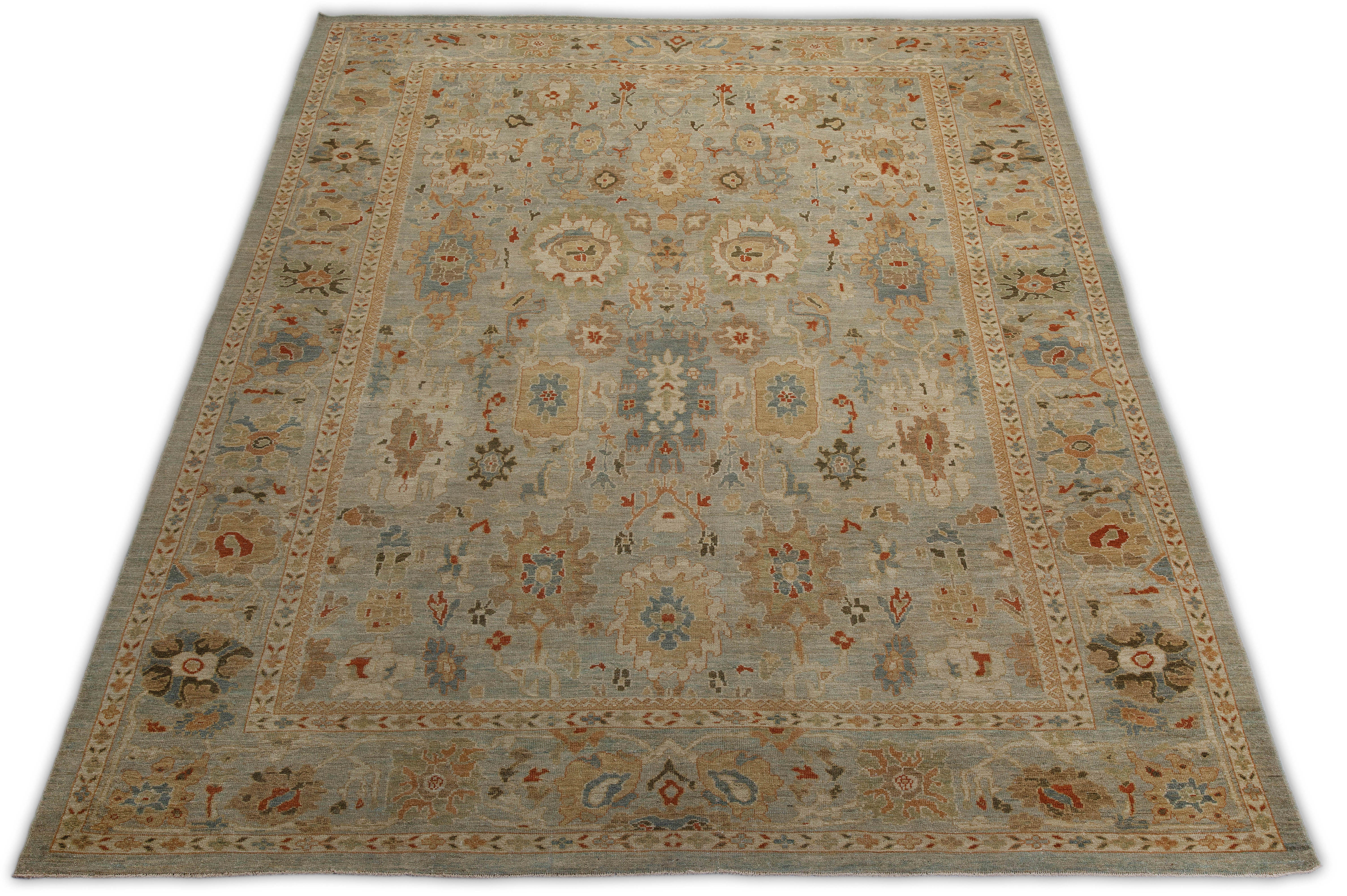 Thumbnail 4 for Turkey Sultanabad Tribal Rug 88428