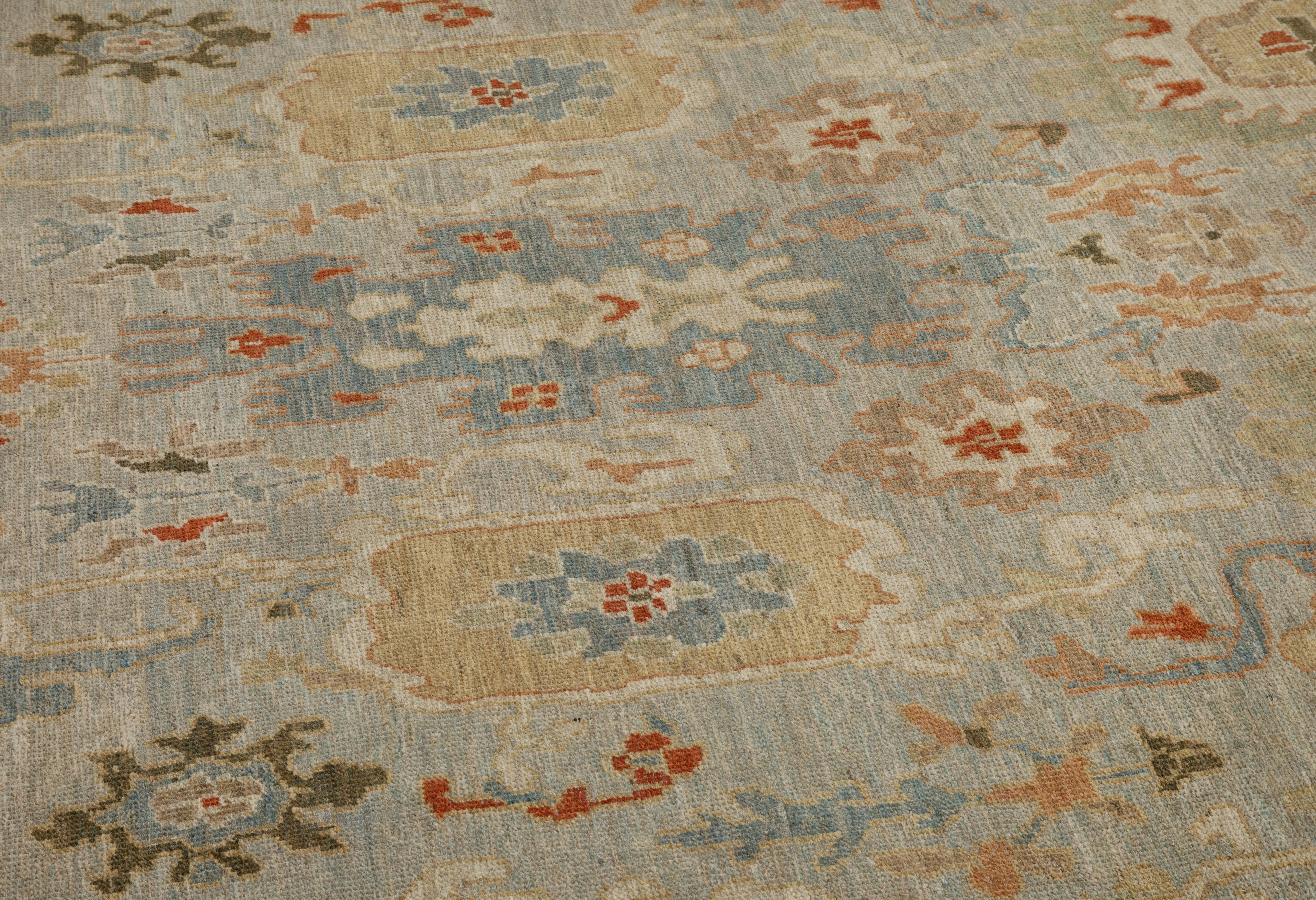 Thumbnail 10 for Turkey Sultanabad Tribal Rug 88428