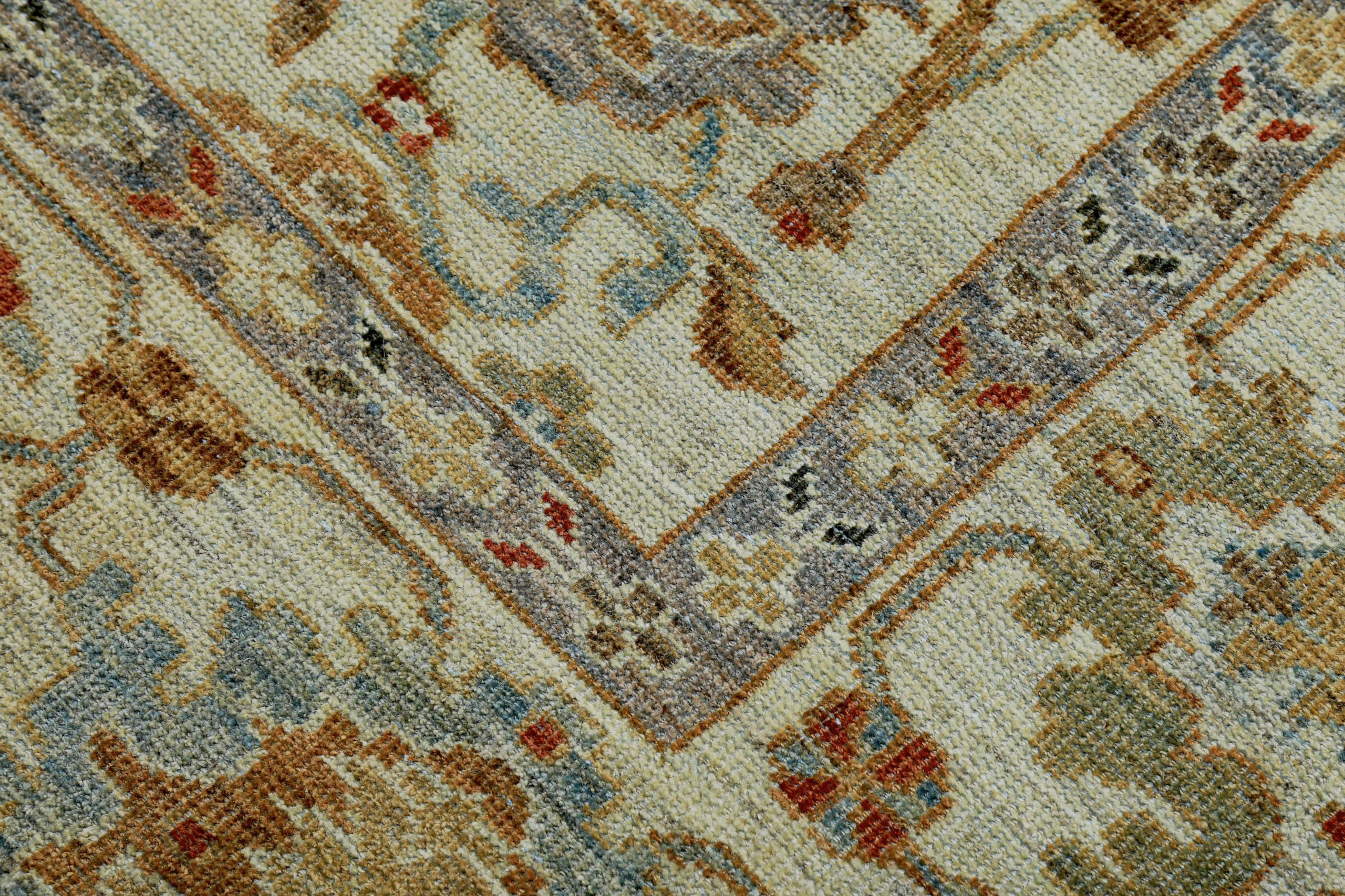 Thumbnail 4 for Persian Sultanabad Traditional Rug 89279