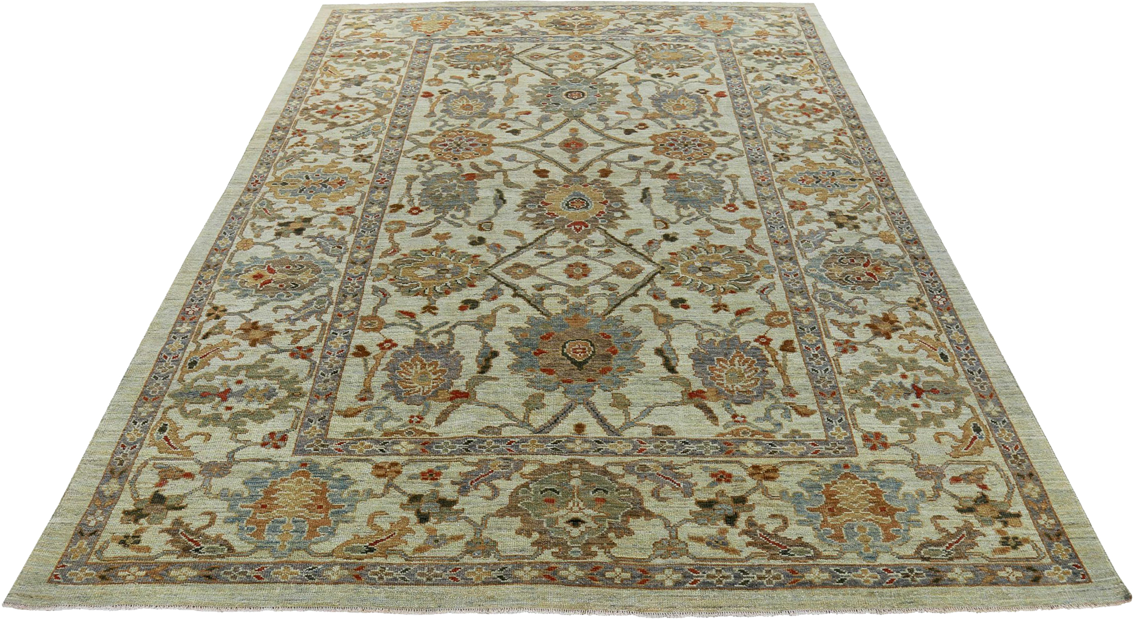 Thumbnail 7 for Persian Sultanabad Traditional Rug 89279