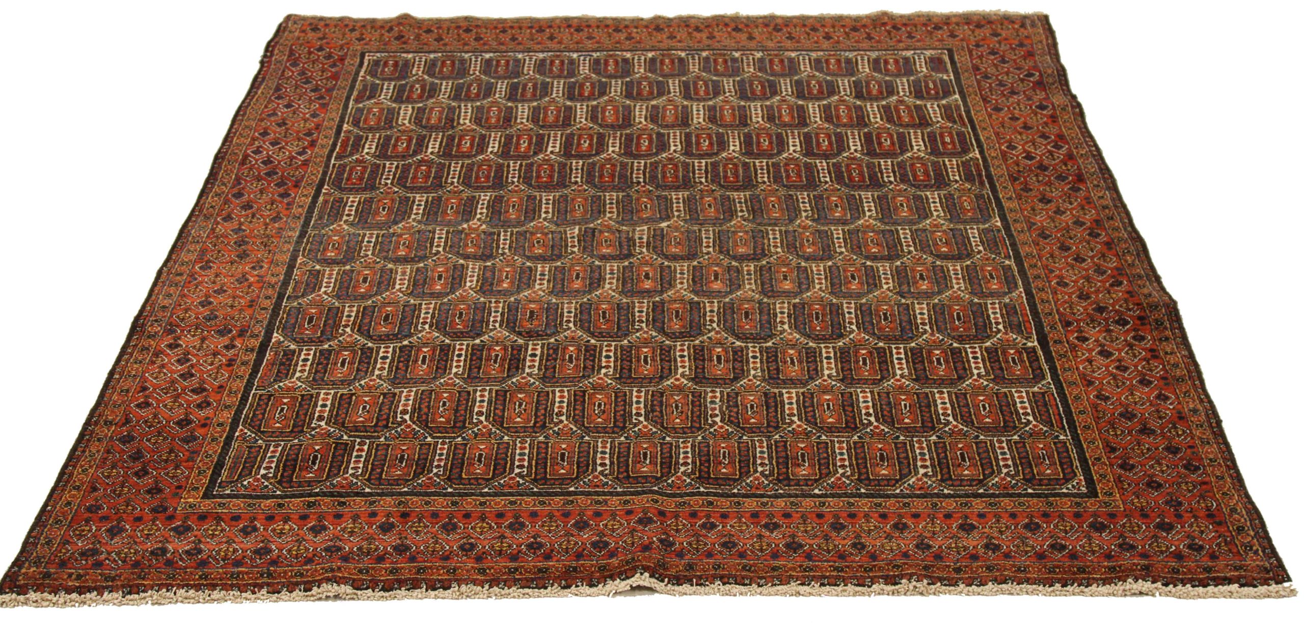 Thumbnail 13 for Persian Sirjan Traditional Rug 10503