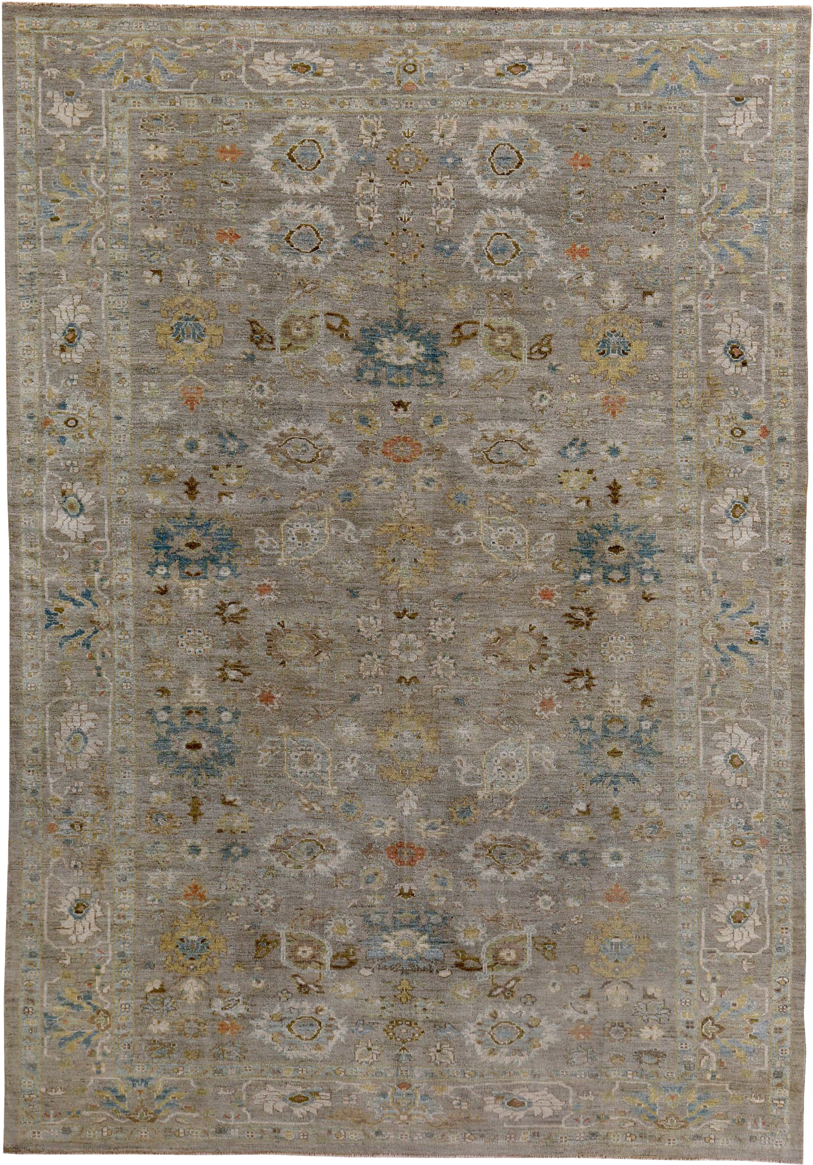 Thumbnail 2 for Persian Sultanabad Transitional Rug 89246