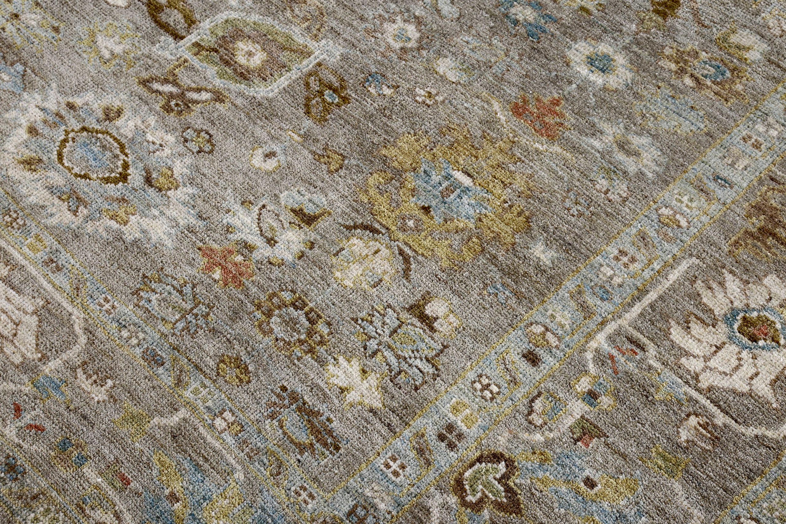 Thumbnail 8 for Persian Sultanabad Transitional Rug 89246