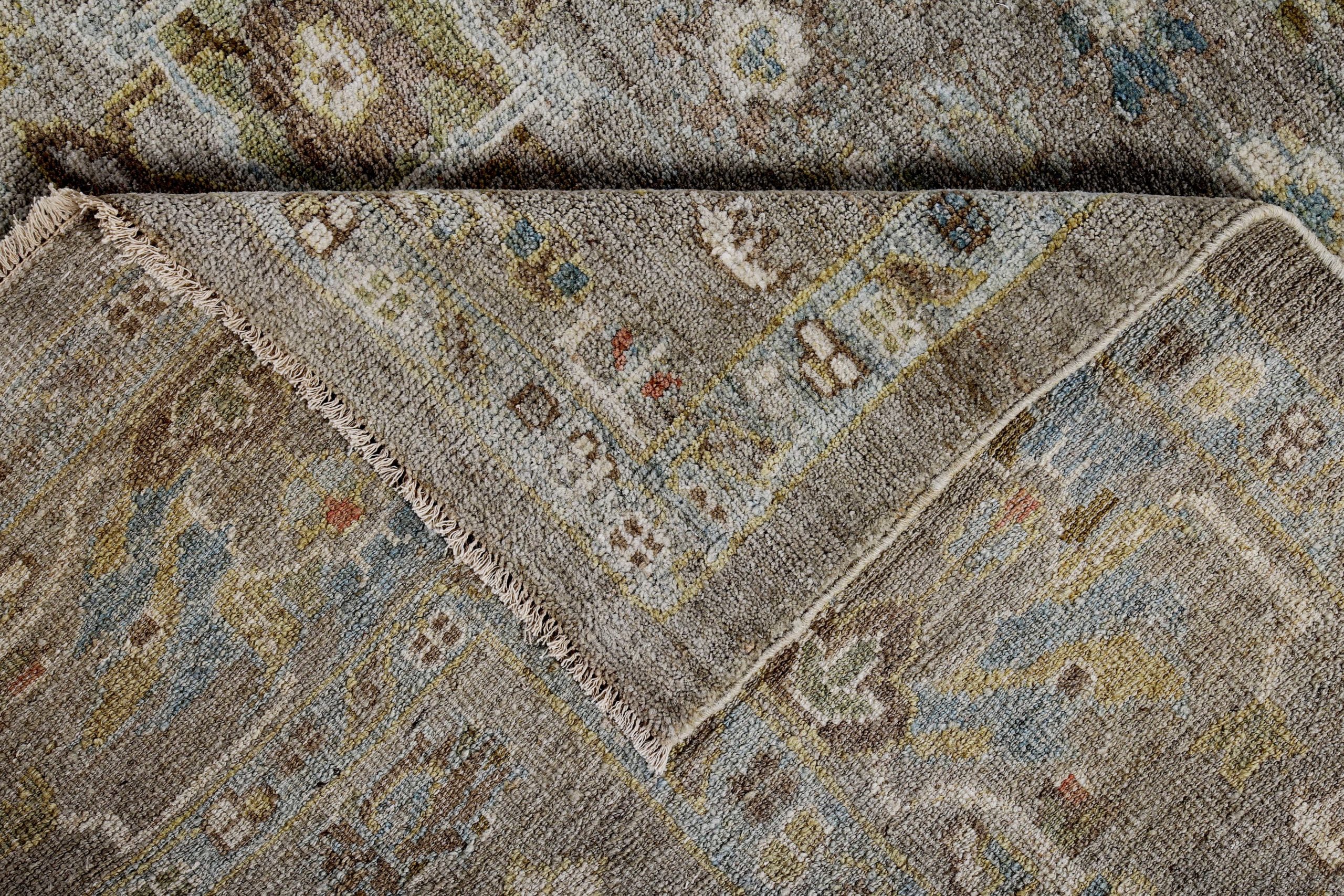 Thumbnail 6 for Persian Sultanabad Transitional Rug 89246