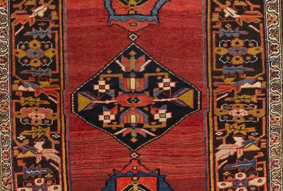Thumbnail 11 for Persian Bijar Traditional Rug 10513