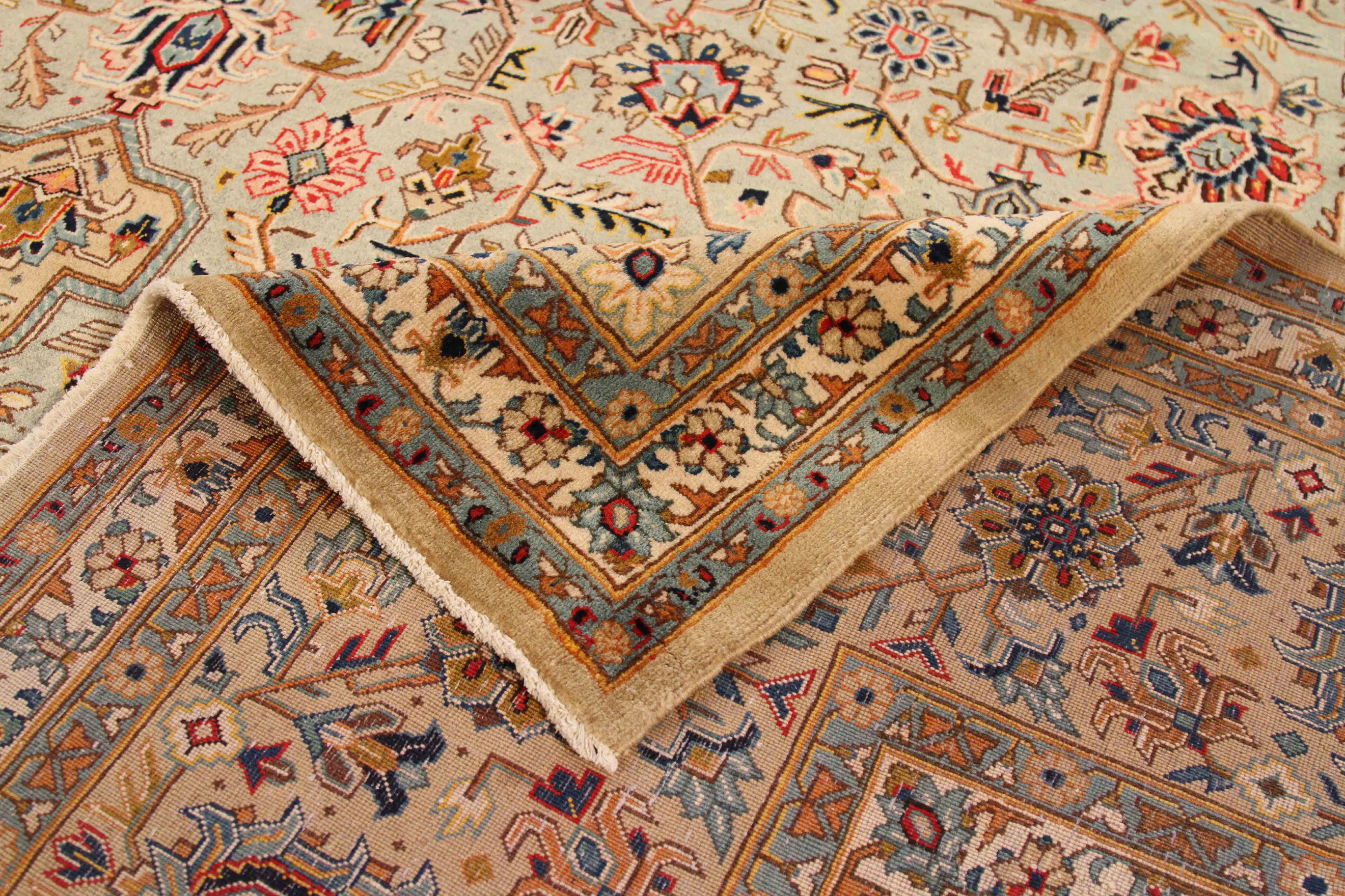 Thumbnail 5 for Antique Persian Tabriz Transitional Rug 70454