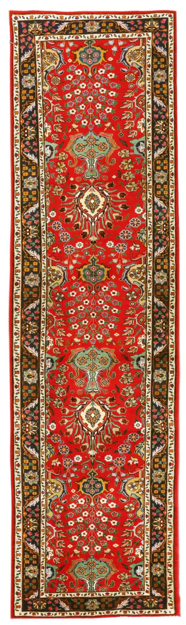 Thumbnail 15 for Antique Persian Tabriz Traditional Rug 70455