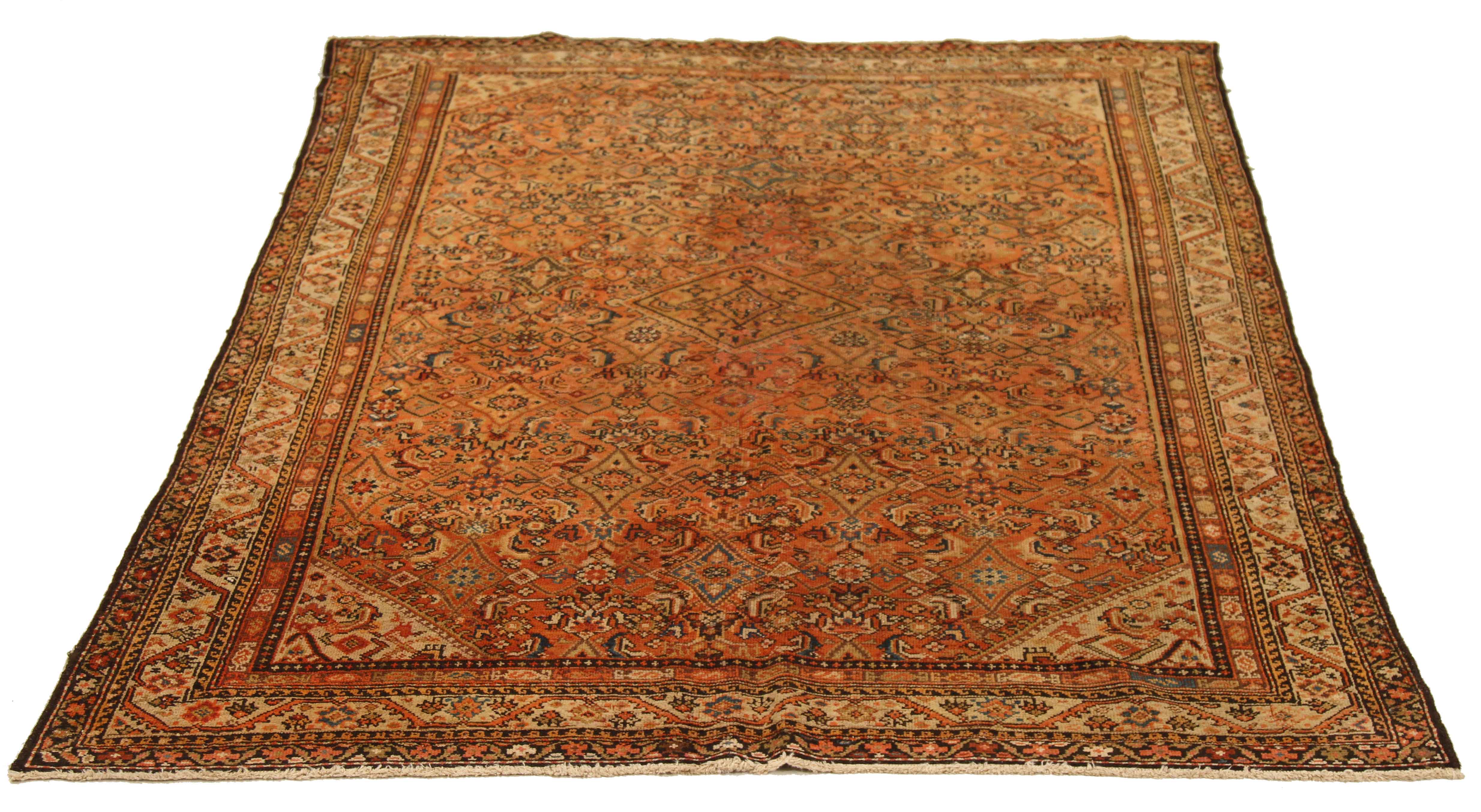 Thumbnail 9 for Persian Malayer Traditional Rug 10516