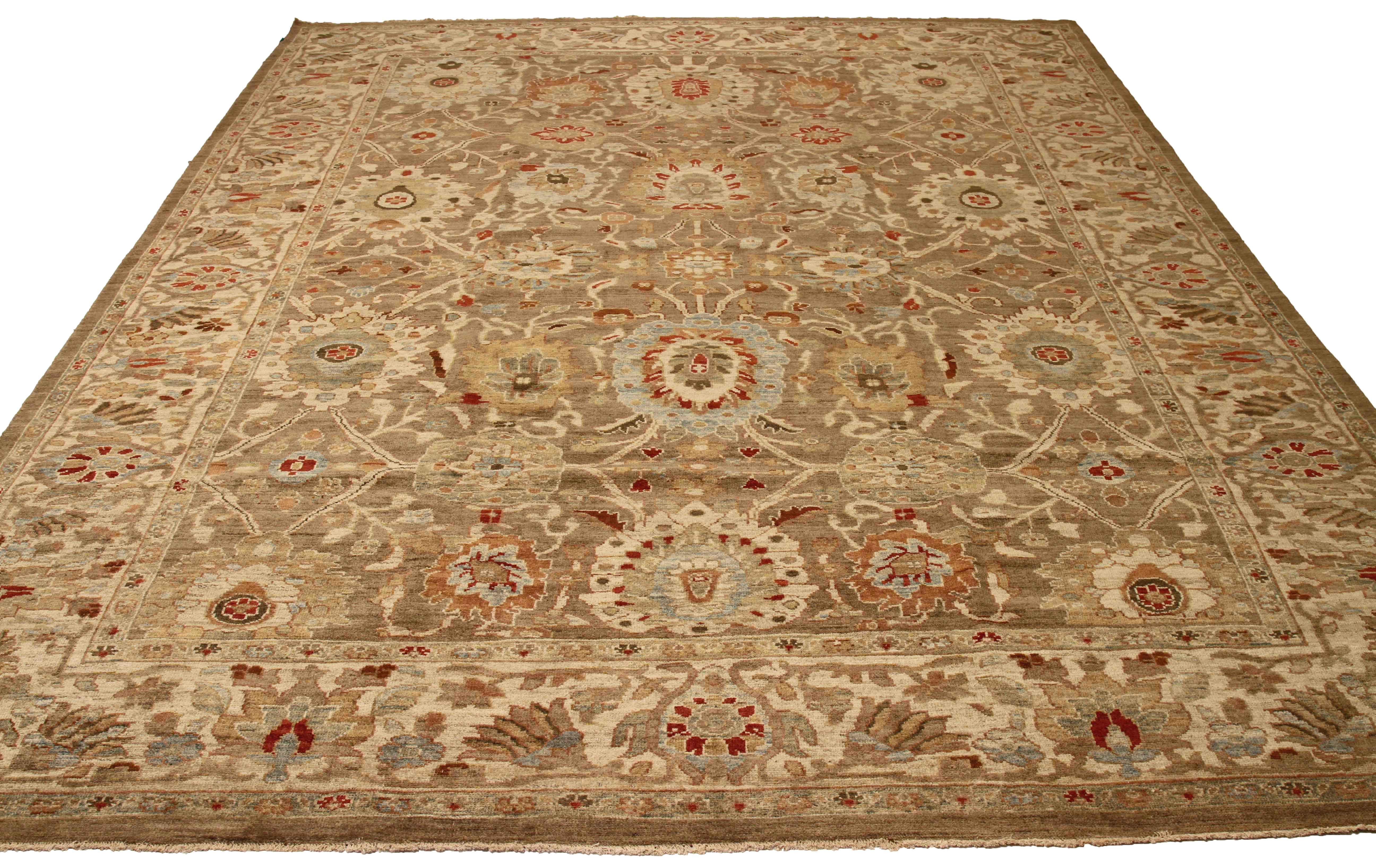 Thumbnail 4 for Turkey Sultanabad Transitional Rug 53188