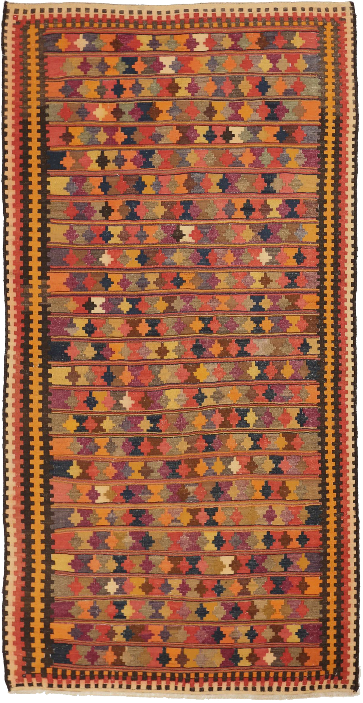 Thumbnail 2 for Antique Persian Transitional Rug 89208