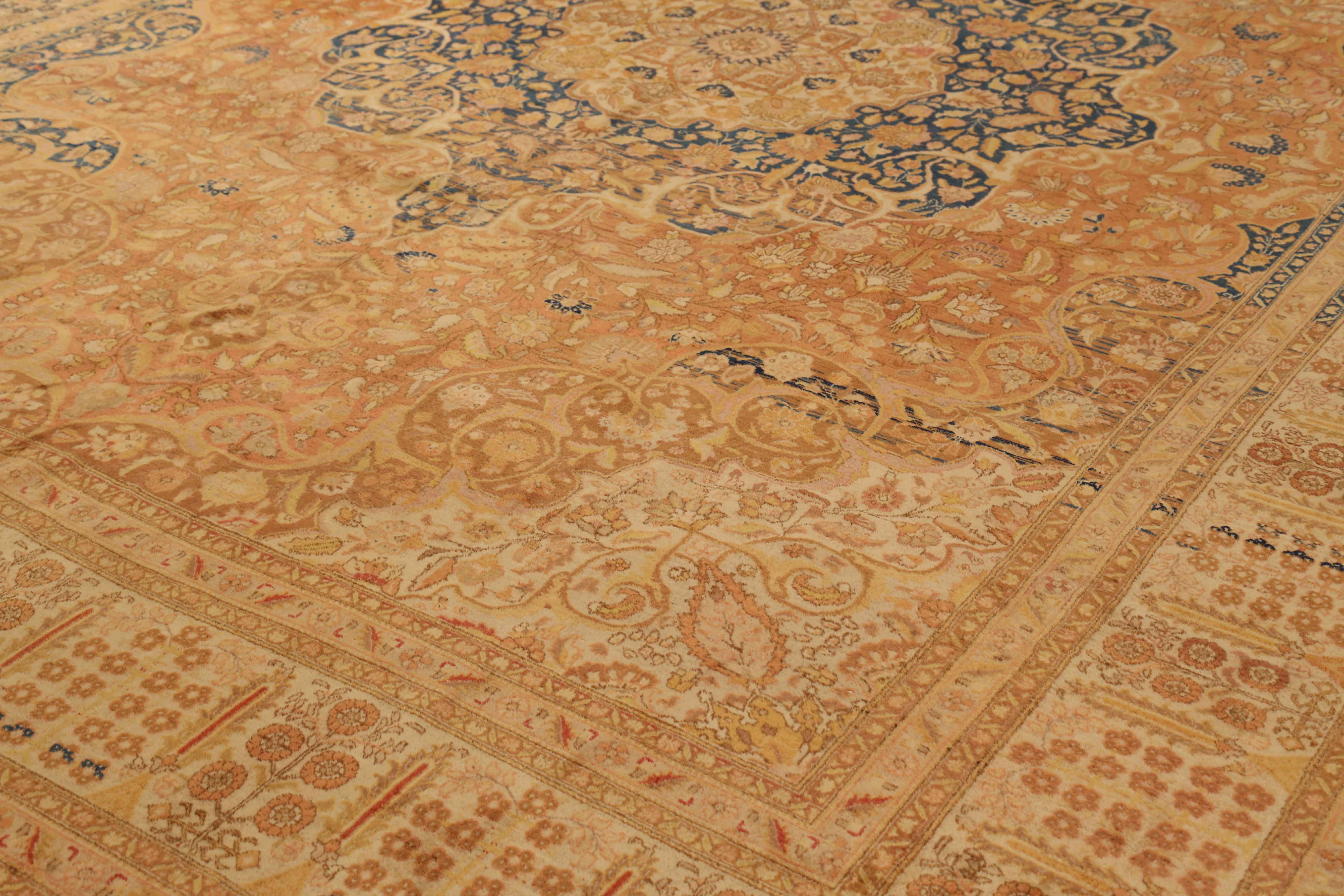 Thumbnail 5 for Antique Persian Tabriz Transitional Rug 71970