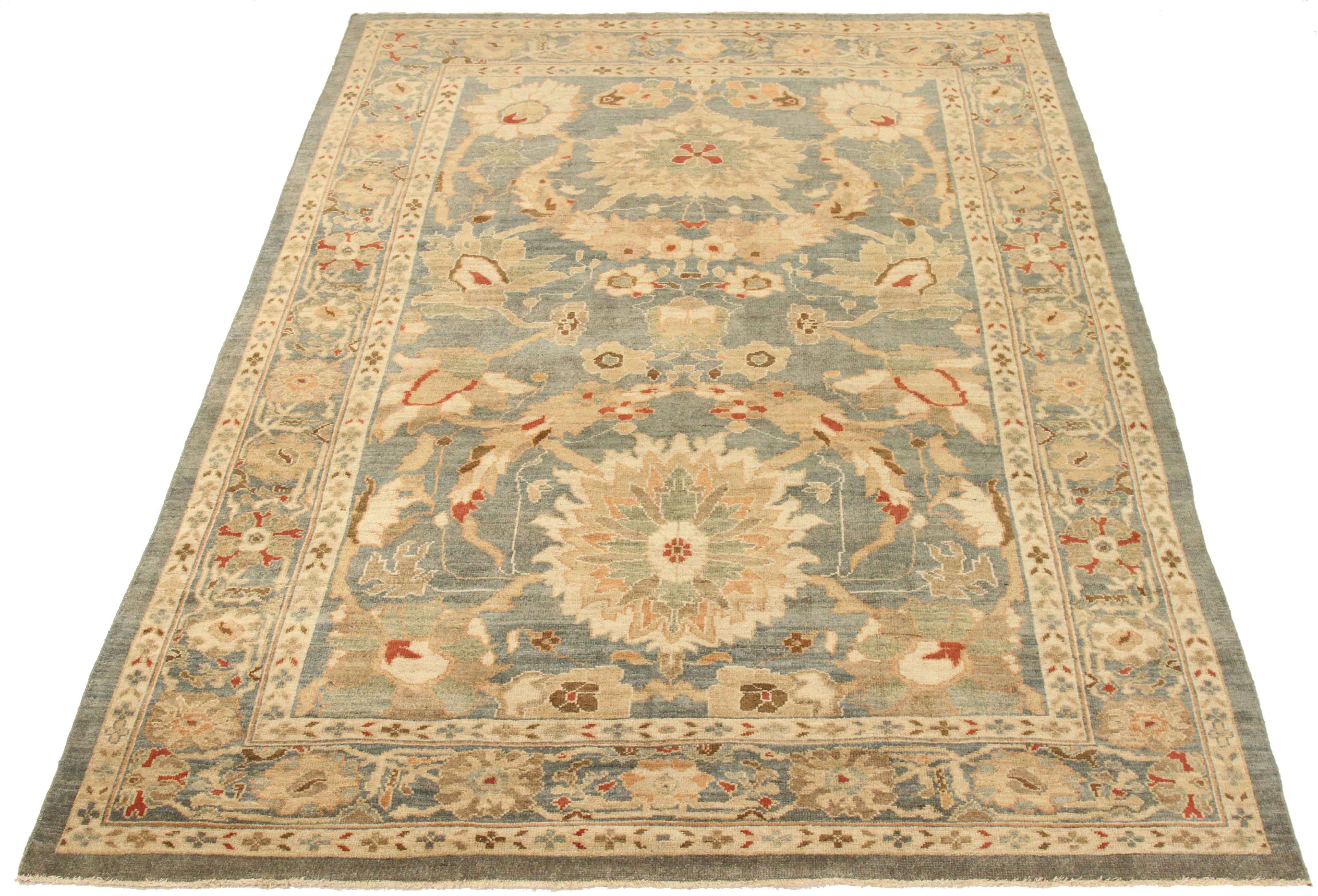Thumbnail 11 for Turkey Sultanabad Transitional Rug 53428