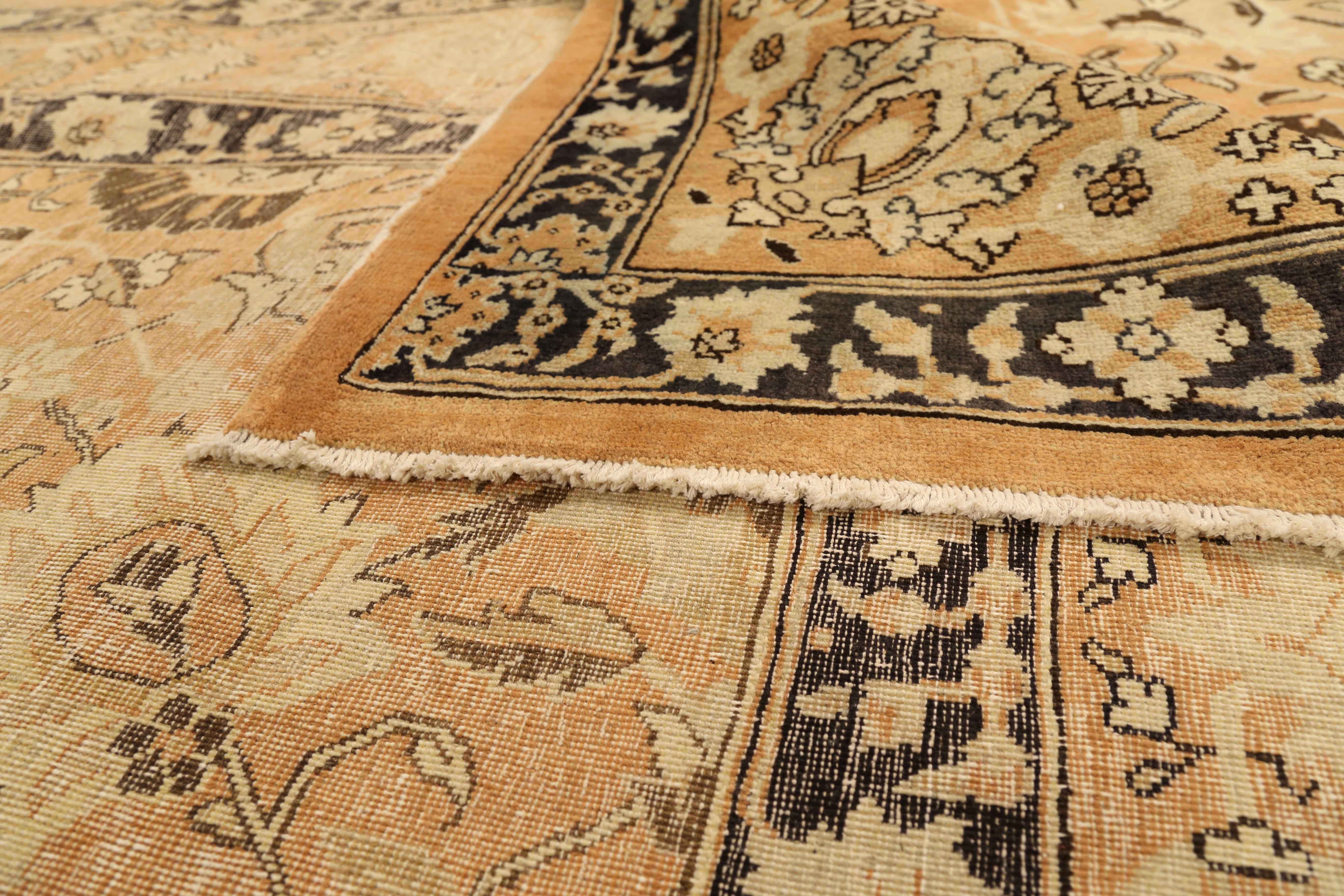 Thumbnail 3 for Antique Persian Tabriz Transitional Rug 71960