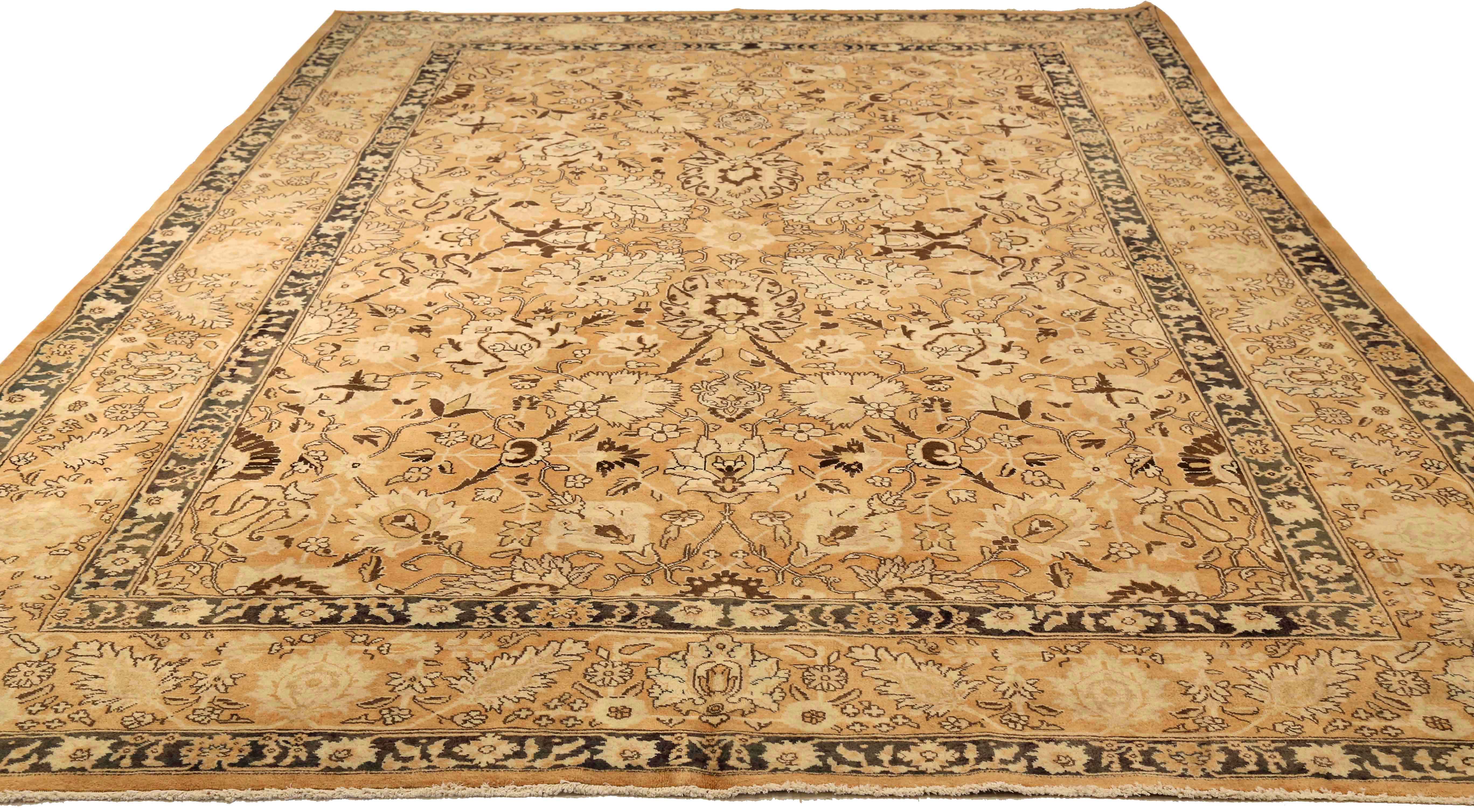 Thumbnail 4 for Antique Persian Tabriz Transitional Rug 71960